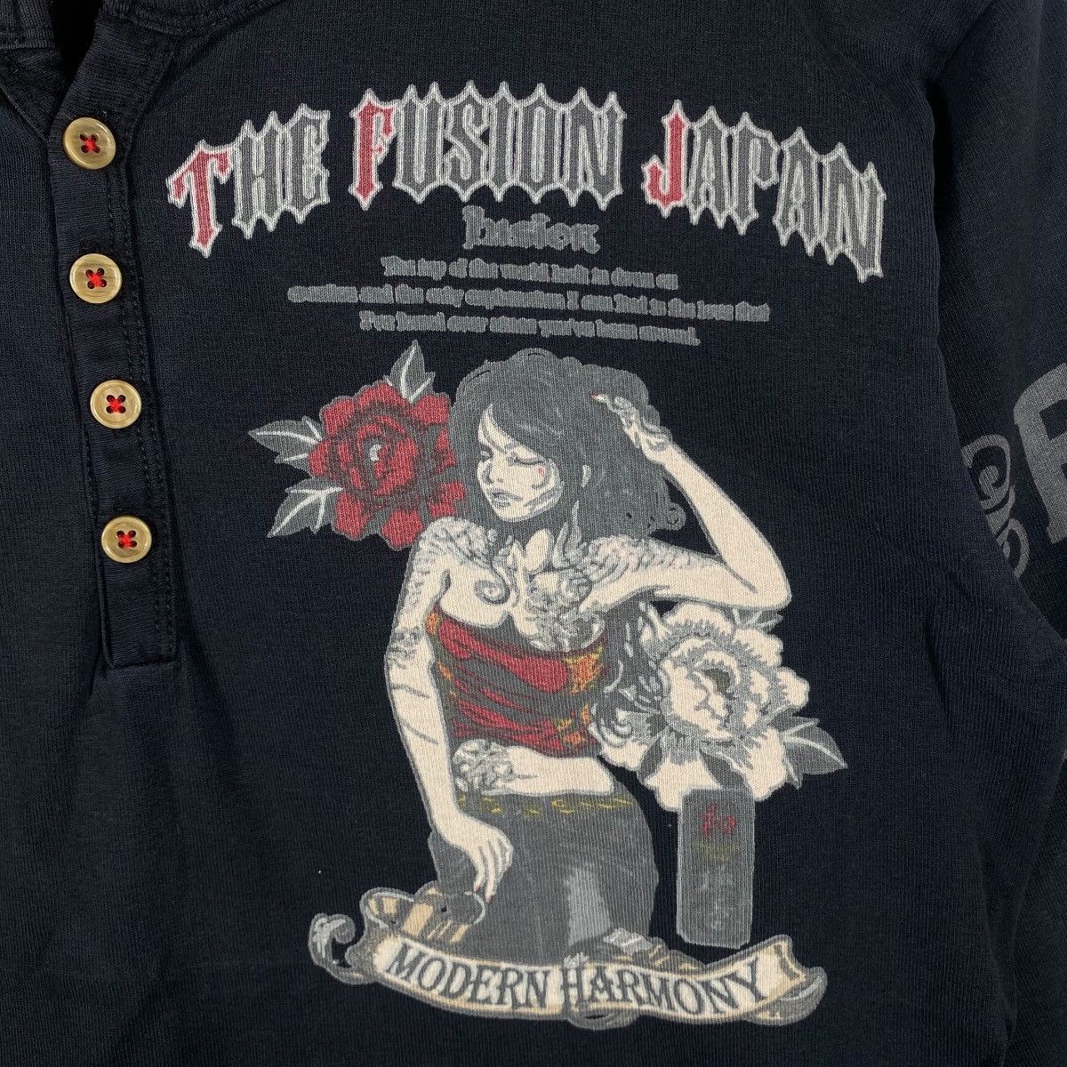 Japanese Brand Japanese Brand CURE ALL The Fusion Japan Longsleeve Tee Size US M / EU 48-50 / 2 - 4 Thumbnail