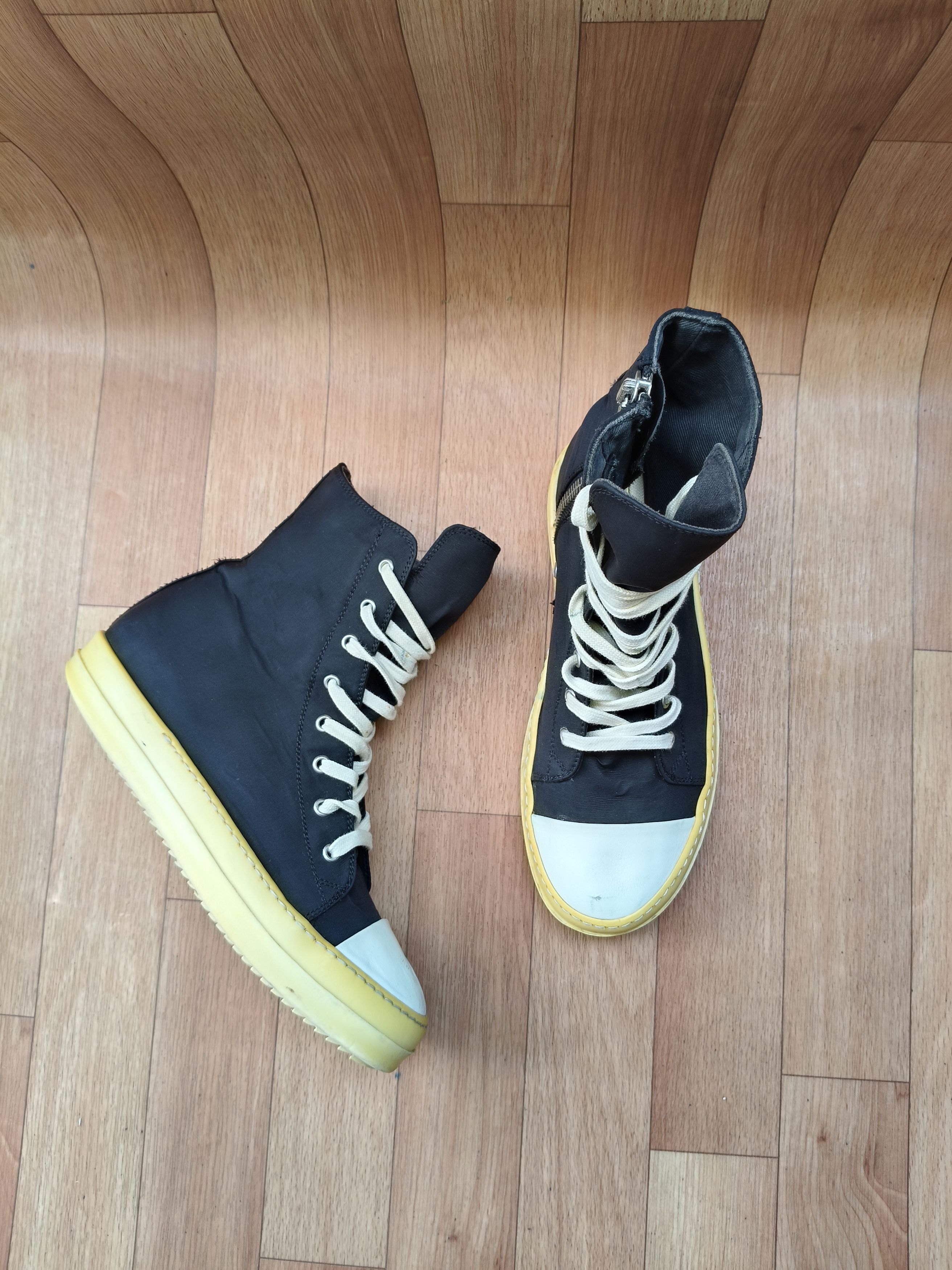 Rick Owens Drkshdw Rick Owens drkshdw hightop sneakers Size US 7.5 / EU 40-41 - 11 Thumbnail