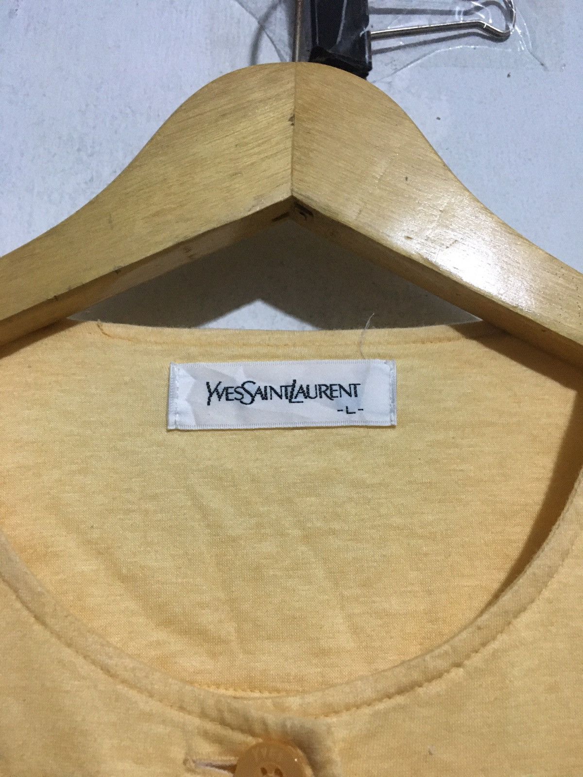 Vintage × Yves Saint Laurent VTG YVES SAINT LAURENT TEES BUTTON Size US L / EU 52-54 / 3 - 4 Thumbnail