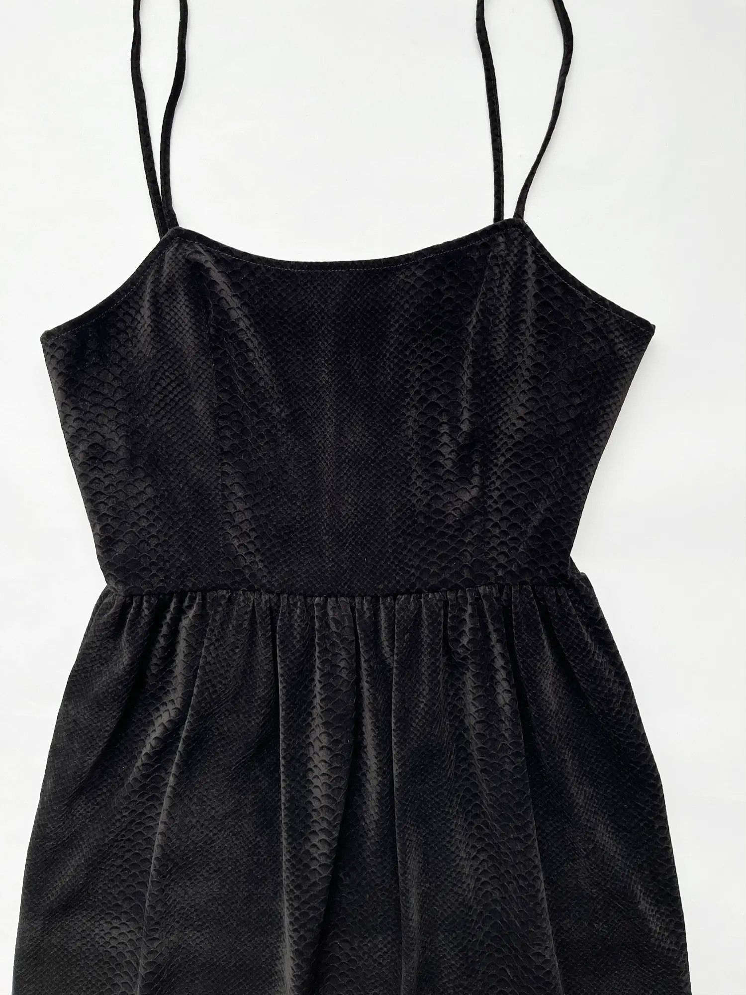 Alexander McQueen ⚡️QUICK SALE⚡️1996 Alexander McQueen Snake Velvet Dress Size M / US 6-8 / IT 42-44 - 3 Thumbnail