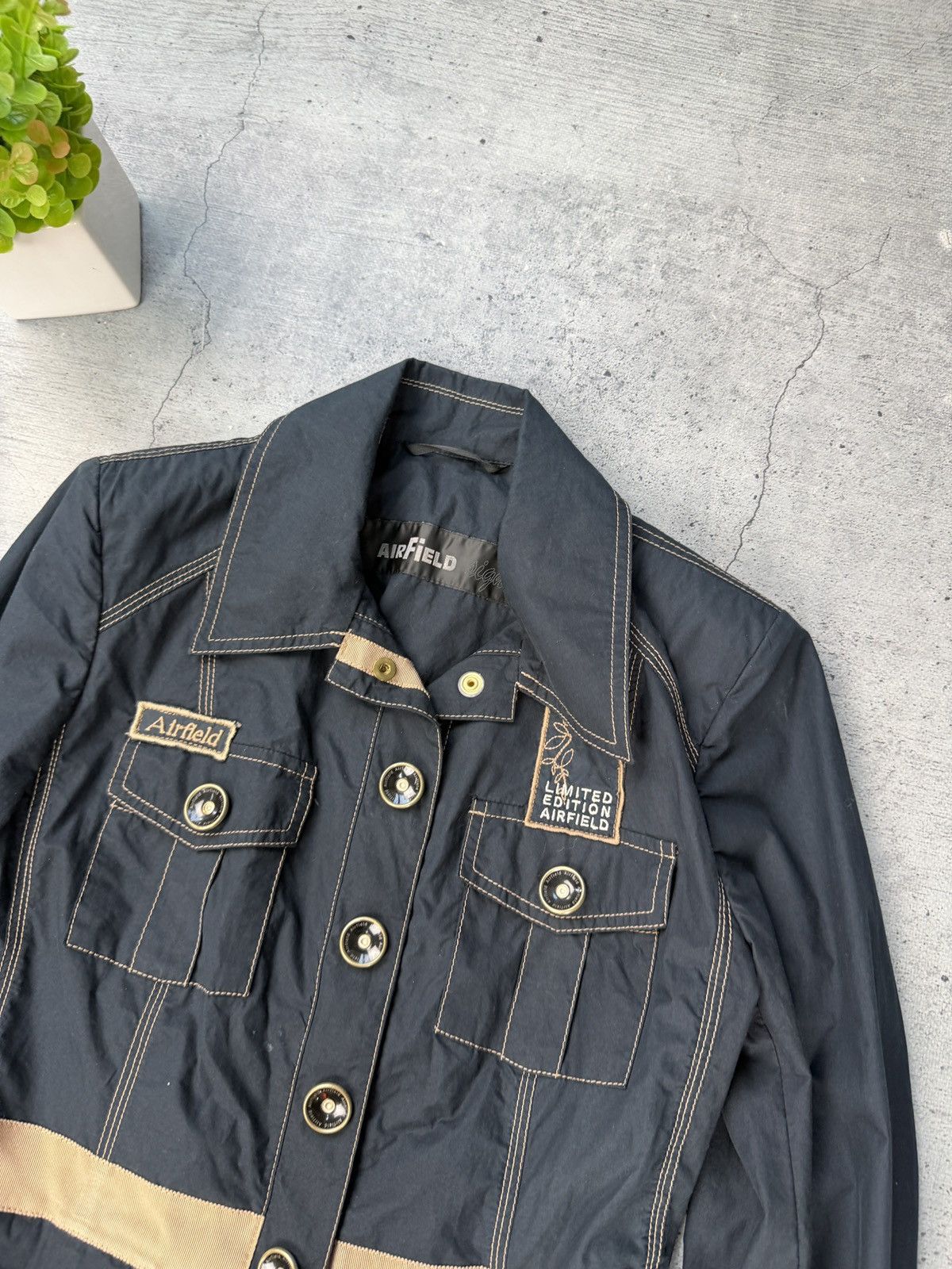 Hysteric Glamour Japan Cropped Miss Sixty Style Denim Avantgarde Jacket Y2K Size M / US 6-8 / IT 42-44 - 4 Thumbnail