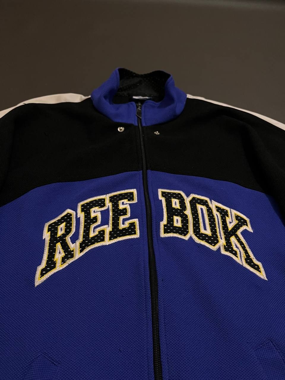 Reebok × Vintage Vintage Reebok Track Top Sports Jacket Training 90s Size US L / EU 52-54 / 3 - 2 Thumbnail