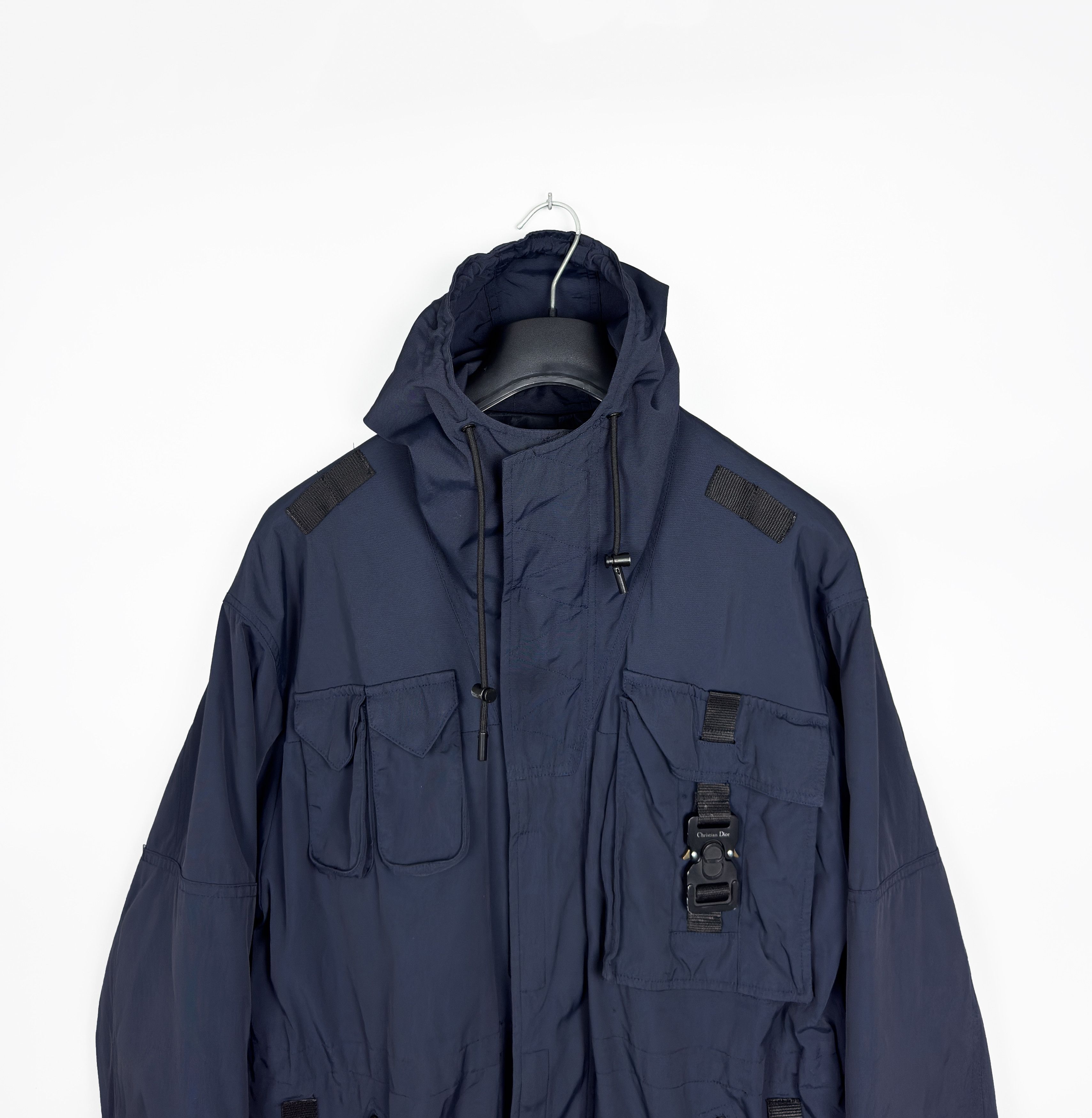 Alyx × Dior Dior x Alyx Studios Matthew Williams 2019Buckle Navy Parka Size US M / EU 48-50 / 2 - 2 Thumbnail