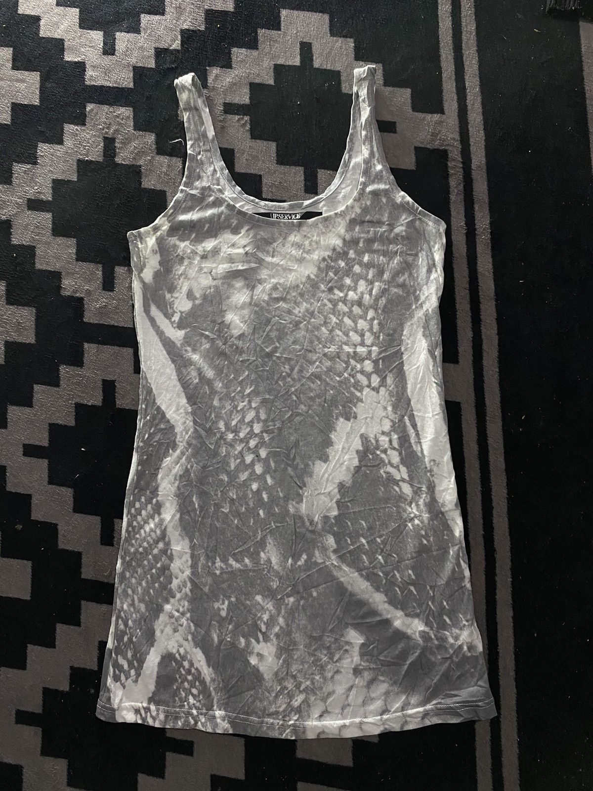 If Six Was Nine If Six Was Nine Rebirth Snake Skeleton Print Tank