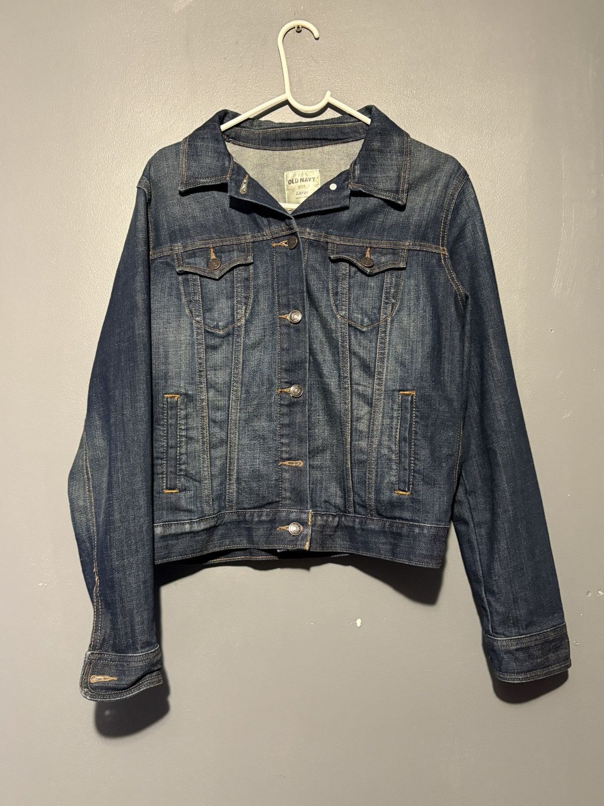 Old Navy Old Navy Vintage Denim Jacket Size US S / EU 44-46 / 1 - 1 Thumbnail