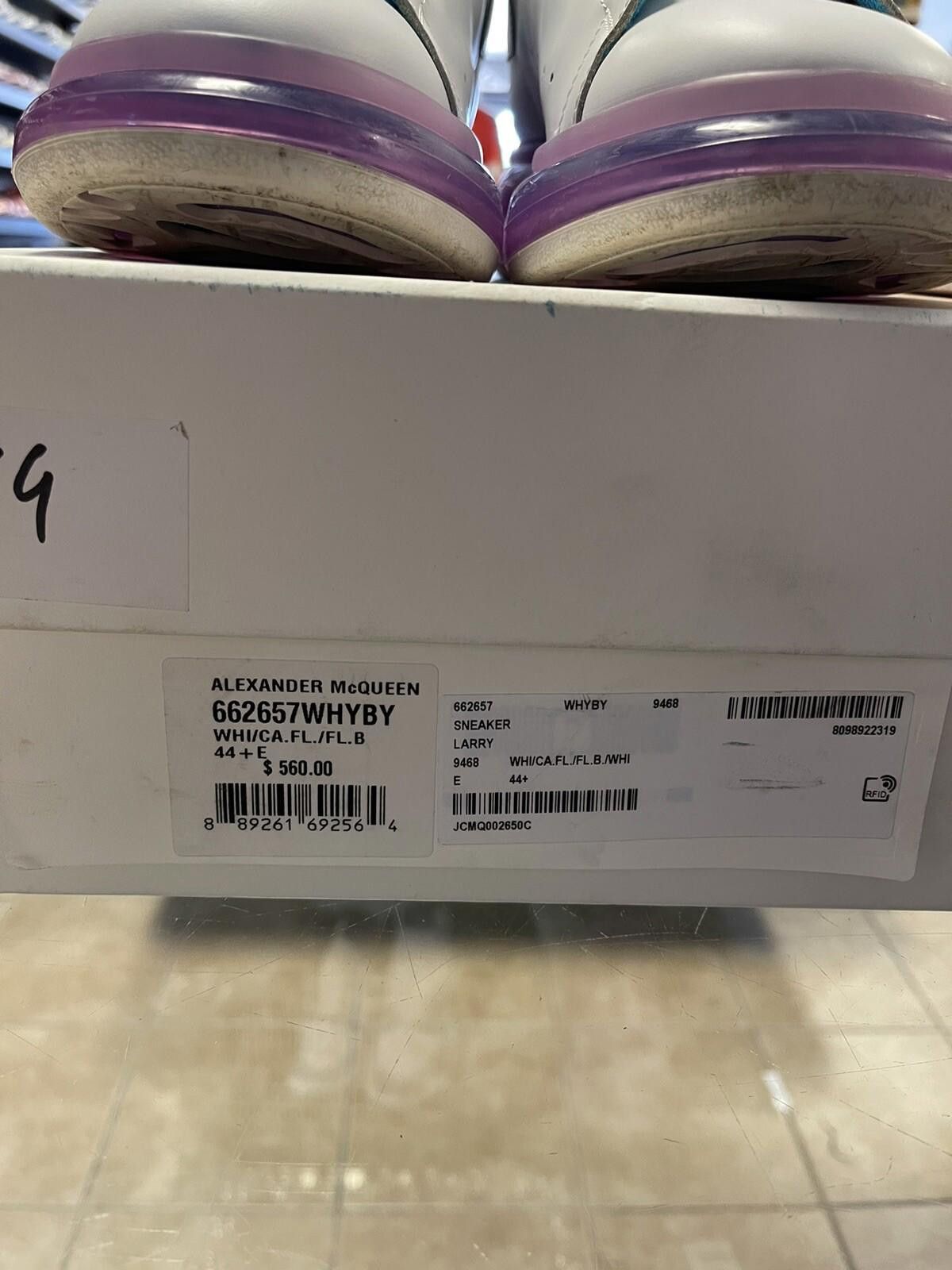 Alexander McQueen Size 44.5EU/11.5 - Alexander McQueen 'Transparent Sole' Size US 11.5 / EU 44-45 - 12 Thumbnail