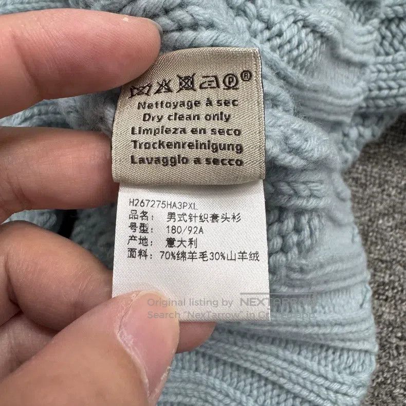 Hermes Hermes Cashmere Knit Top Size US XL / EU 56 / 4 - 4 Thumbnail