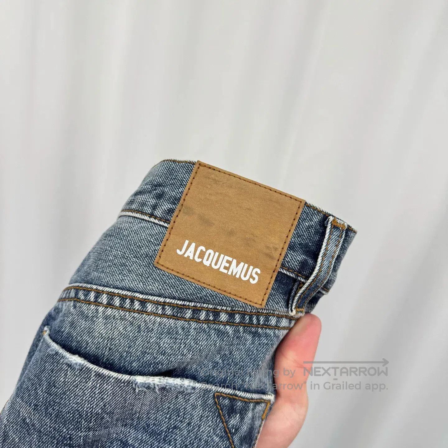 Jacquemus Jacquemus 23SS Distressed Washed Jeans. Size US 34 / EU 50 - 6 Thumbnail