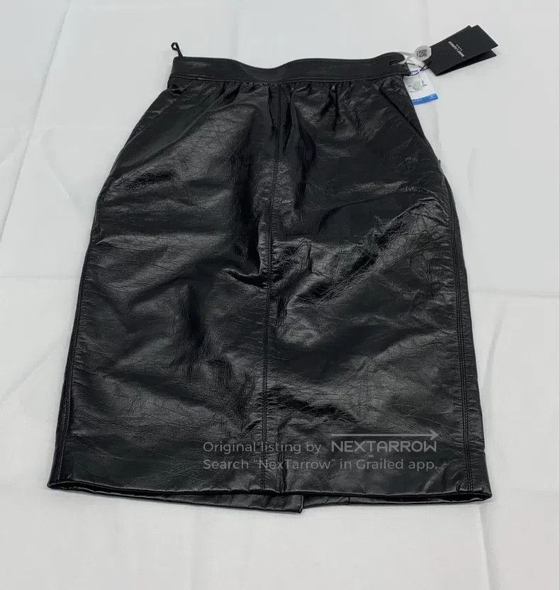 Saint Laurent Paris Saint Laurent Paris Solid Color Mid-Rise Pencil Midi休闲 Ski Size 33" - 2 Thumbnail