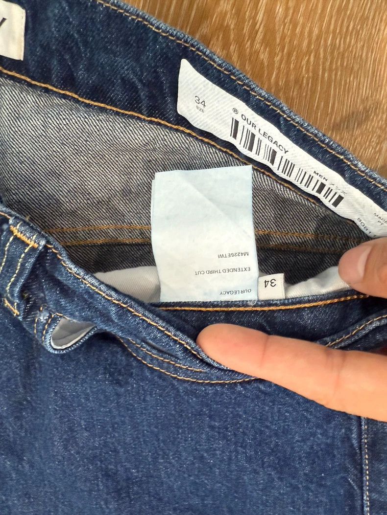 Our Legacy Our Legacy jeans Size US 34 / EU 50 - 3 Thumbnail