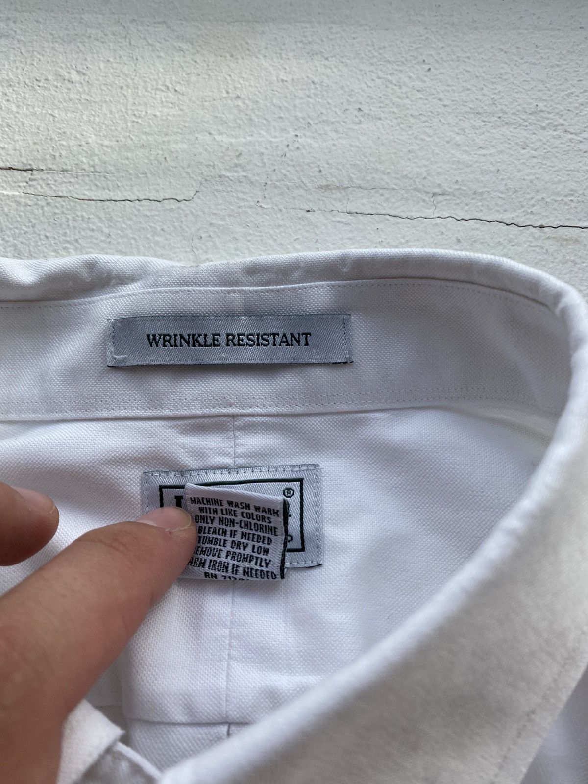 Designer × L.L. Bean × Vintage 00s L.L. Bean Basic Shirt Relaxed Fit Mens Vintage Size US L / EU 52-54 / 3 - 4 Thumbnail