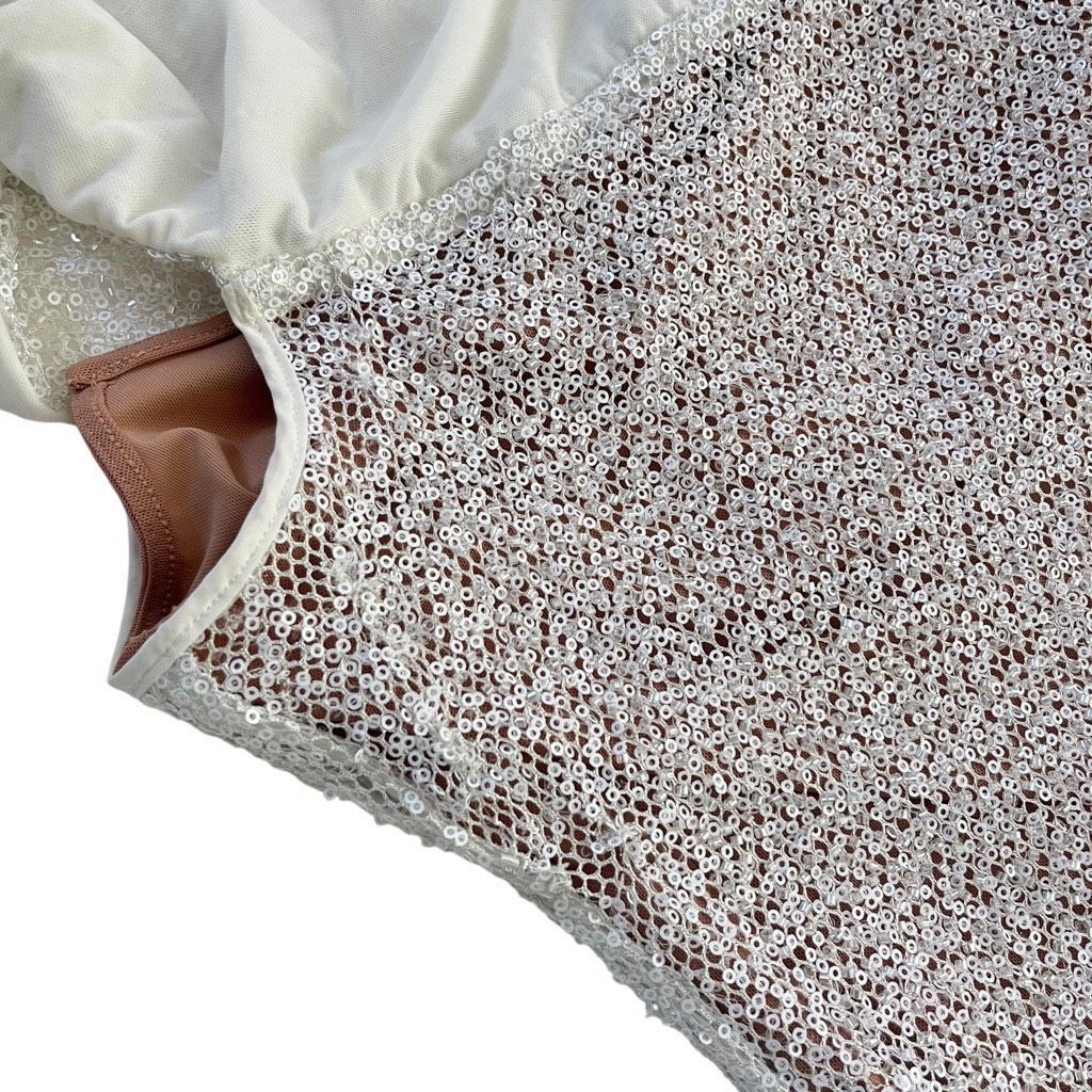 Self-Portrait self-portrait Beaded Maxi Dress in White Size S / US 4 / IT 40 - 10 Thumbnail