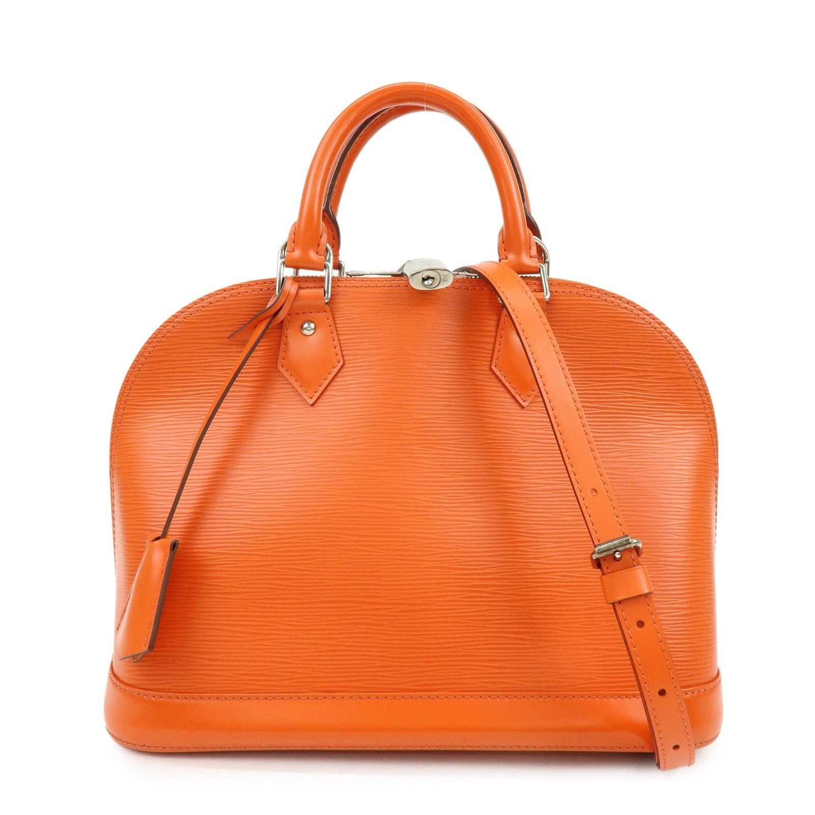 Louis Vuitton Louis Vuitton Epi Alma PM Satchel Orange Size ONE SIZE - 1 Thumbnail