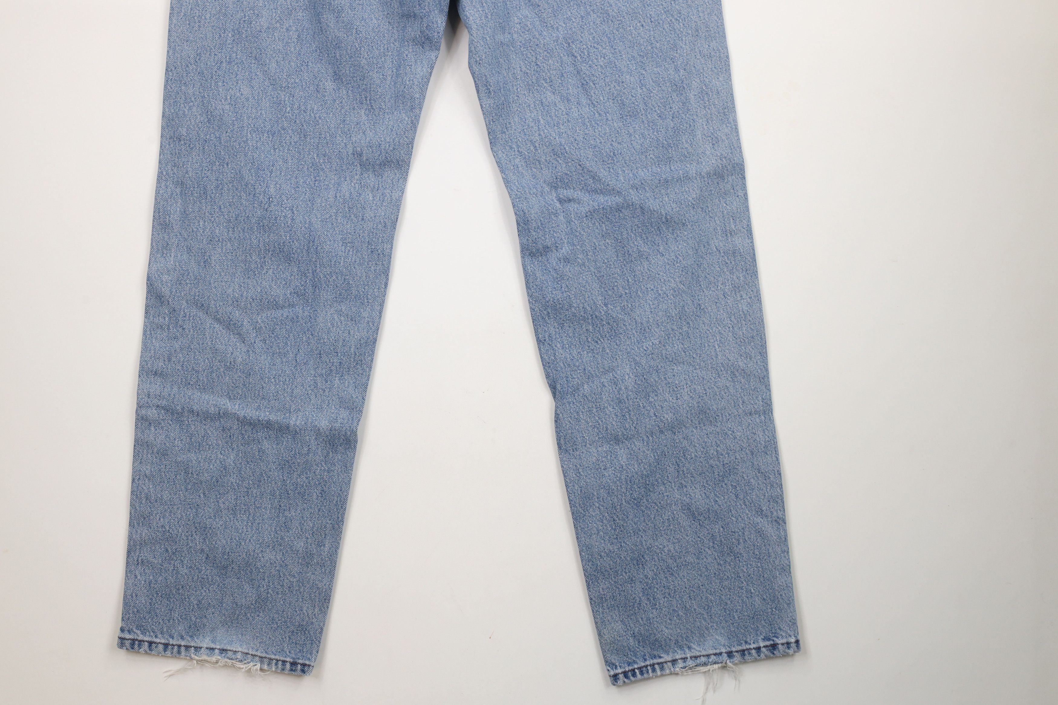 Harley Davidson × Vintage Vintage 90s Harley Davidson Relaxed Fit Denim Jeans Blue Size US 34 / EU 50 - 12 Thumbnail
