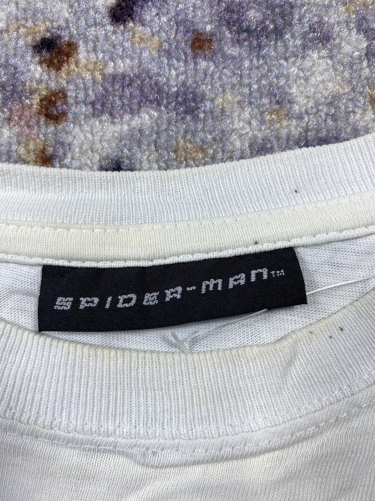 Marvel Comics × Vintage 00’s Vintage Marvel Spider-Man 2001 Cropped T-shirt Size US M / EU 48-50 / 2 - 4 Thumbnail