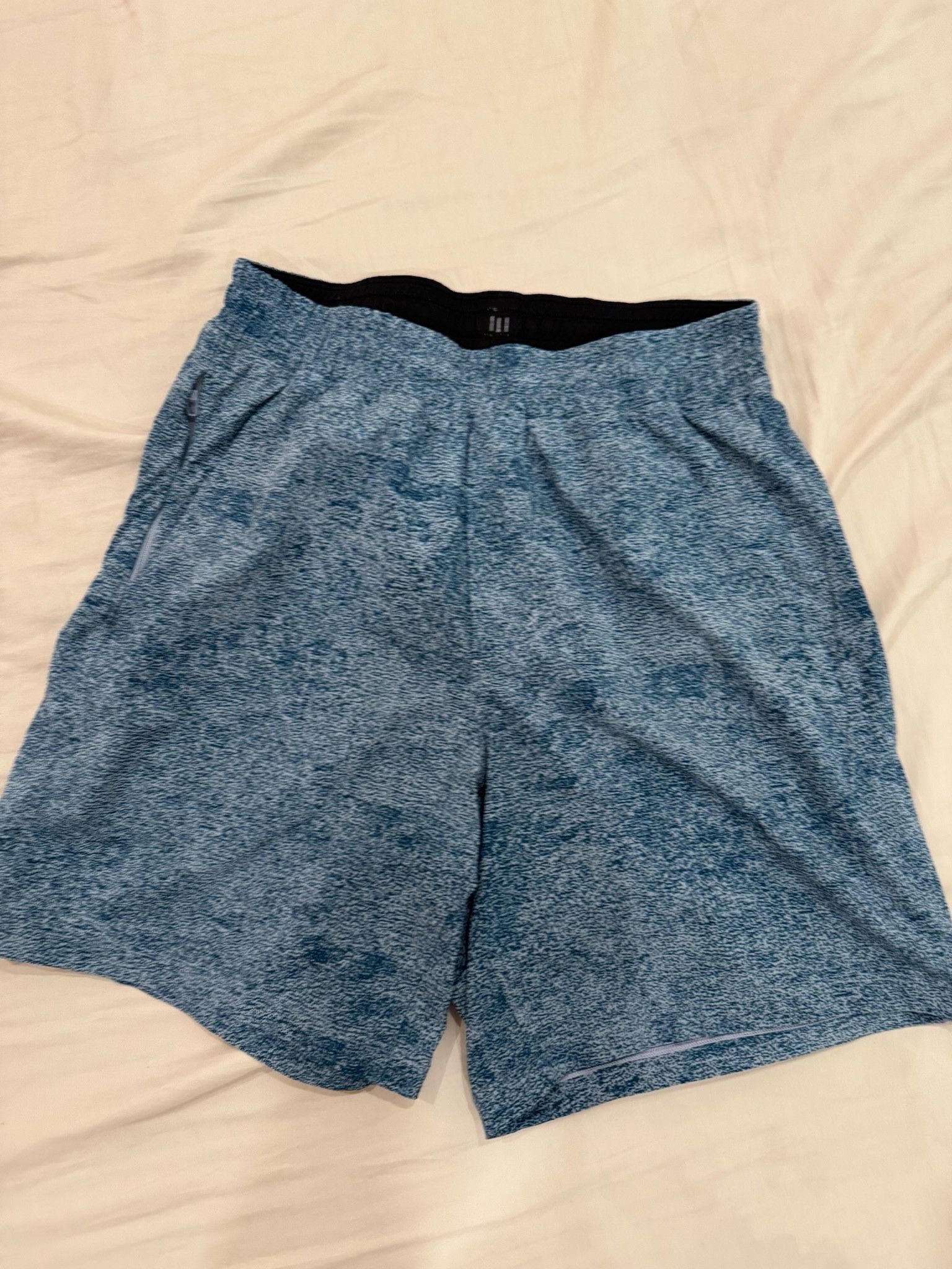 Lululemon Lululemon Pace Breaker 5in Inseam Shorts Heather Blue Small Size US 29 - 1 Thumbnail