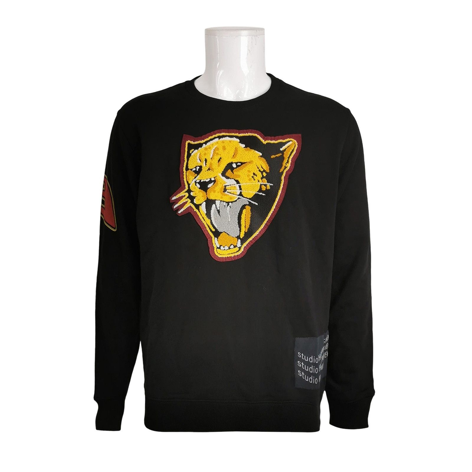 Givenchy Givenchy Panther Embroidered Sweatshirt Size M Size US M / EU 48-50 / 2 - 1 Thumbnail