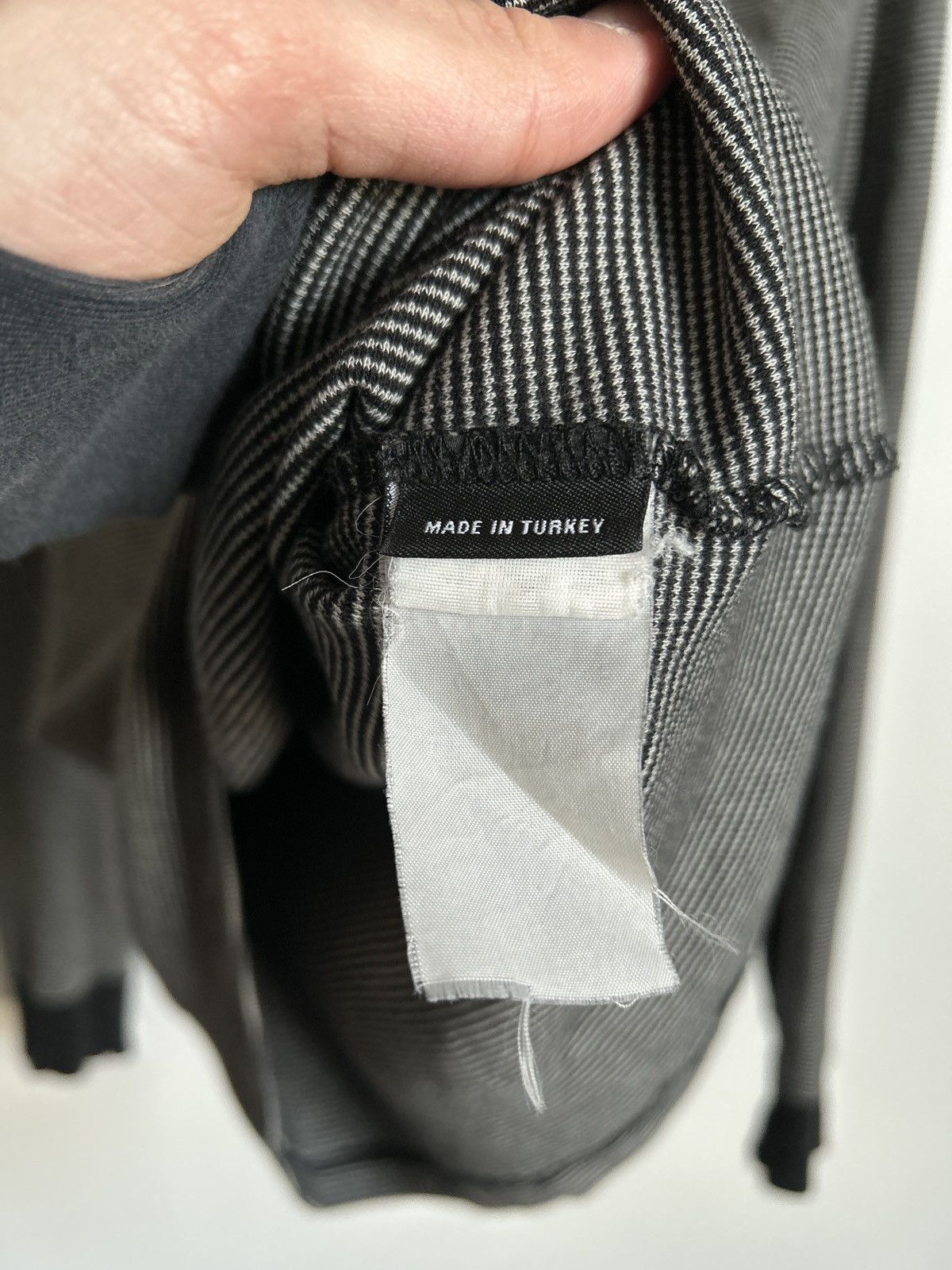 Raf Simons Raf Simons 2007-2008 Striped Turte Neck 48 Size US M / EU 48-50 / 2 - 2 Thumbnail