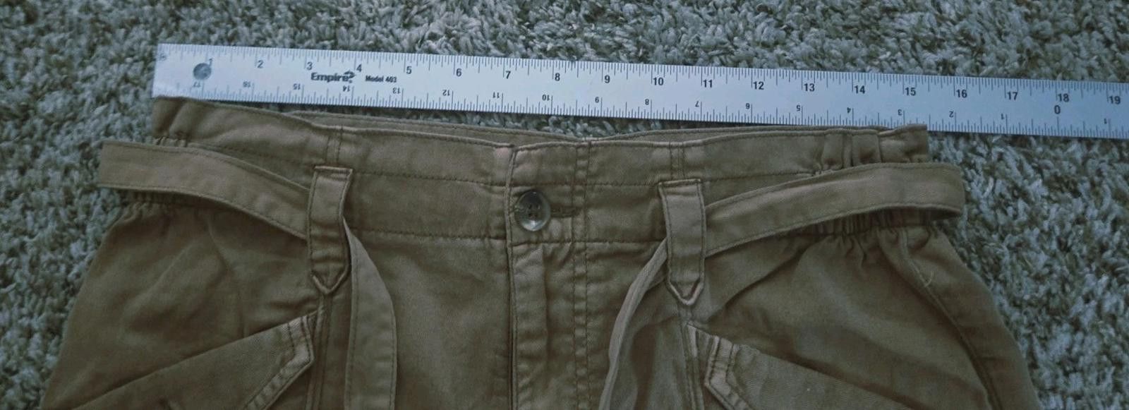 Old Navy Women's Old Navy Extra High Waisted Tie-Front Cargo Workwear Size 28" / US 6 / IT 42 - 9 Thumbnail
