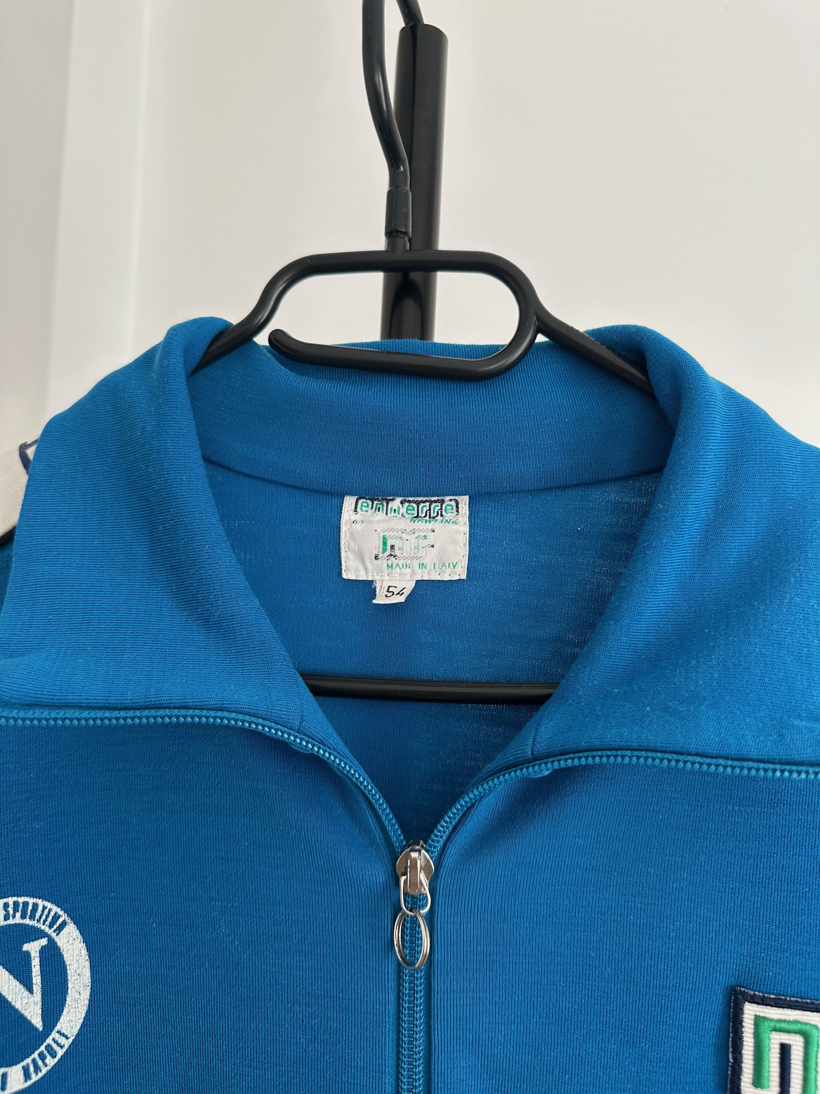 Vintage RARE 1989 NR Napoli Maradona Mars Athletic Top jacket Size US L / EU 52-54 / 3 - 5 Thumbnail