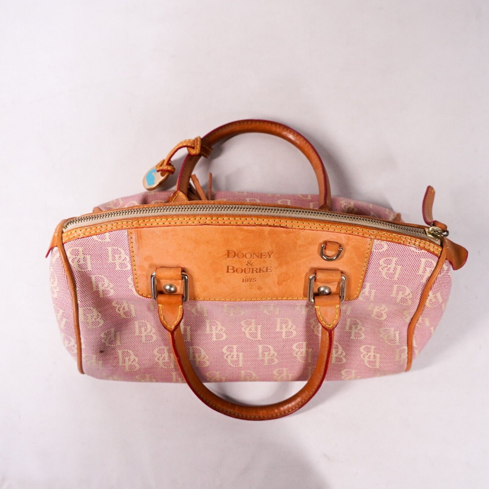 Dooney & Bourke Dooney & Bourke Handbag Purse Clutch Canvas Satchel Bag Size ONE SIZE - 5 Thumbnail