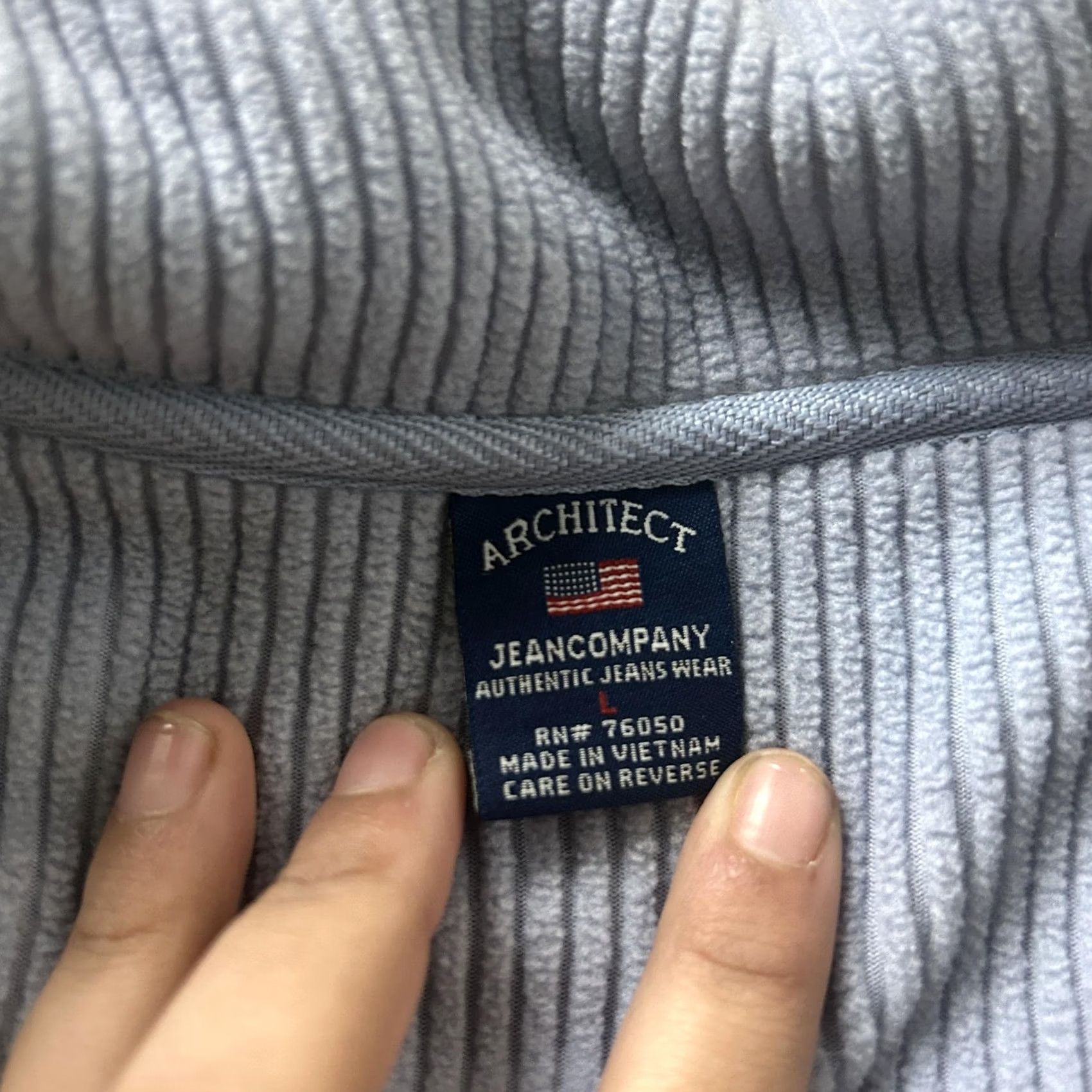 Architect VINTAGE Architect JeanCompany Sweatshirt Mens Large Gray Fleece 1/4 Zip Pullover Casual L Men Size US L / EU 52-54 / 3 - 5 Thumbnail
