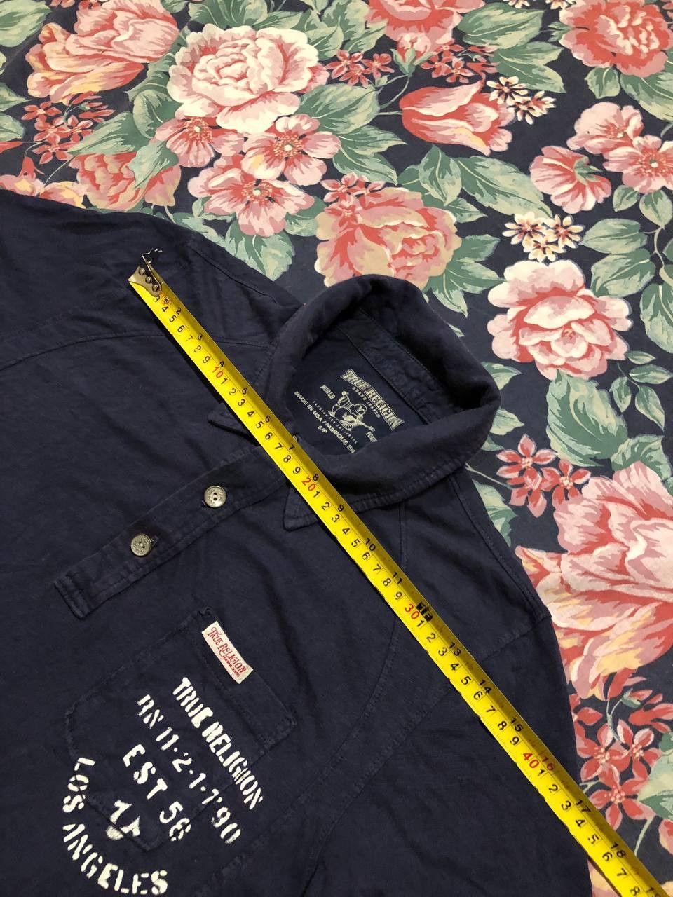 True Religion Vintage T-shirt Y2K Polo True Religion logo size S Size US S / EU 44-46 / 1 - 12 Thumbnail