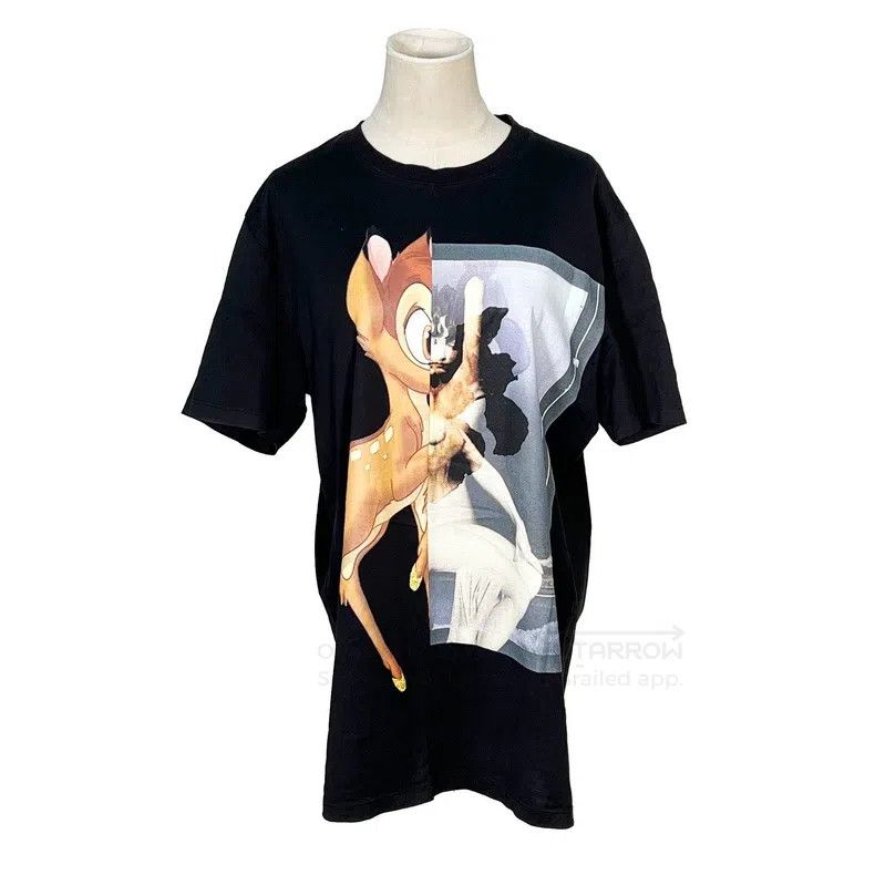 Givenchy Givenchy Deer Graphic T-Shirt Short Sleeve Size US M / EU 48-50 / 2 - 1 Thumbnail
