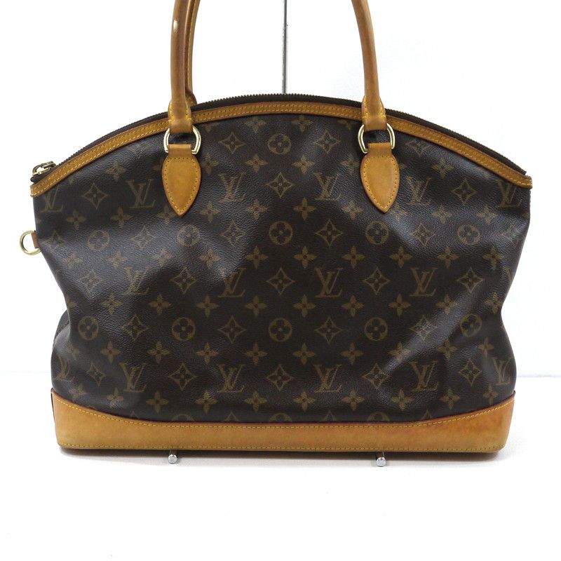 Louis Vuitton Lockit Horizontal Handbag Brown