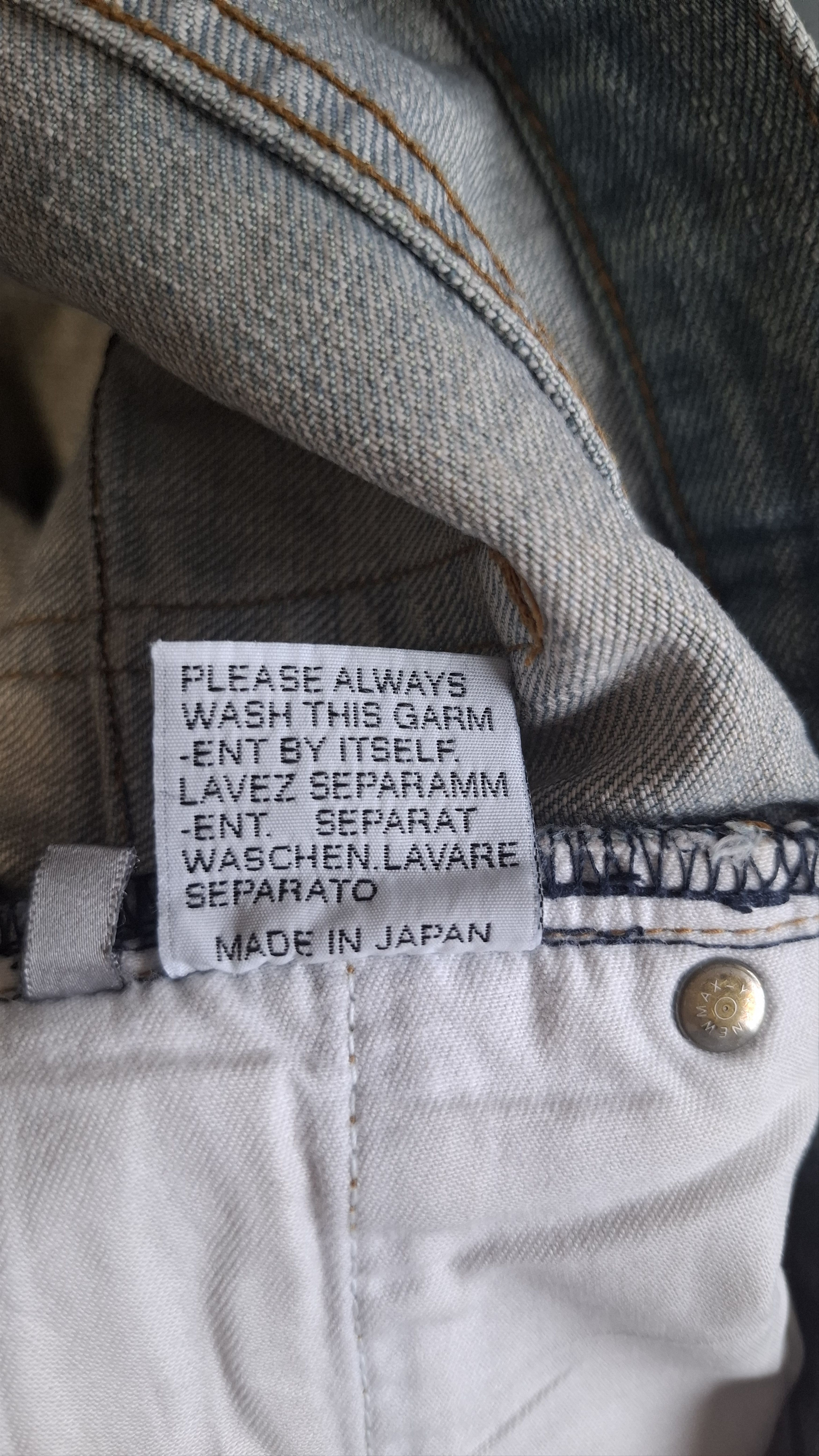 Dior Dior Homme Bleu Claire Denim by Hedi Slimane Size US 32 / EU 48 - 4 Thumbnail