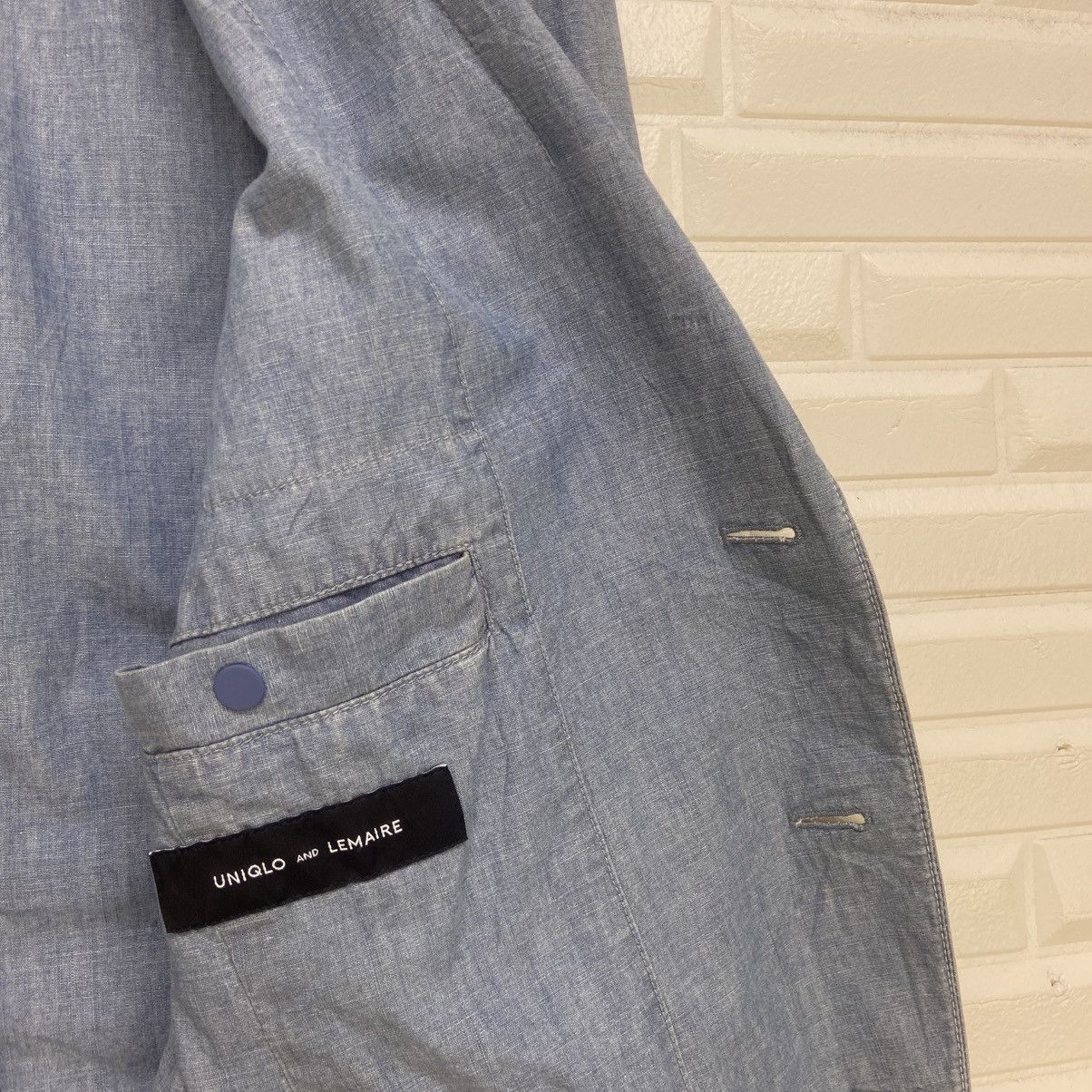 Lemaire × Uniqlo Lemaire Uniqlo Indigo Coat Jacket Size US S / EU 44-46 / 1 - 12 Thumbnail