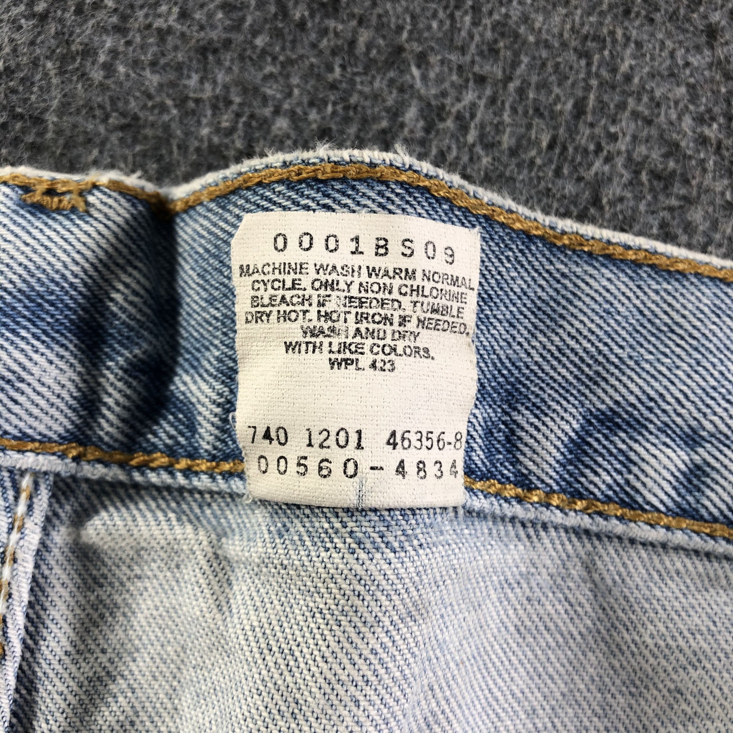 Levi's Vintage Distress Levis 560 Jeans-J3301 Size US 32 / EU 48 - 12 Thumbnail