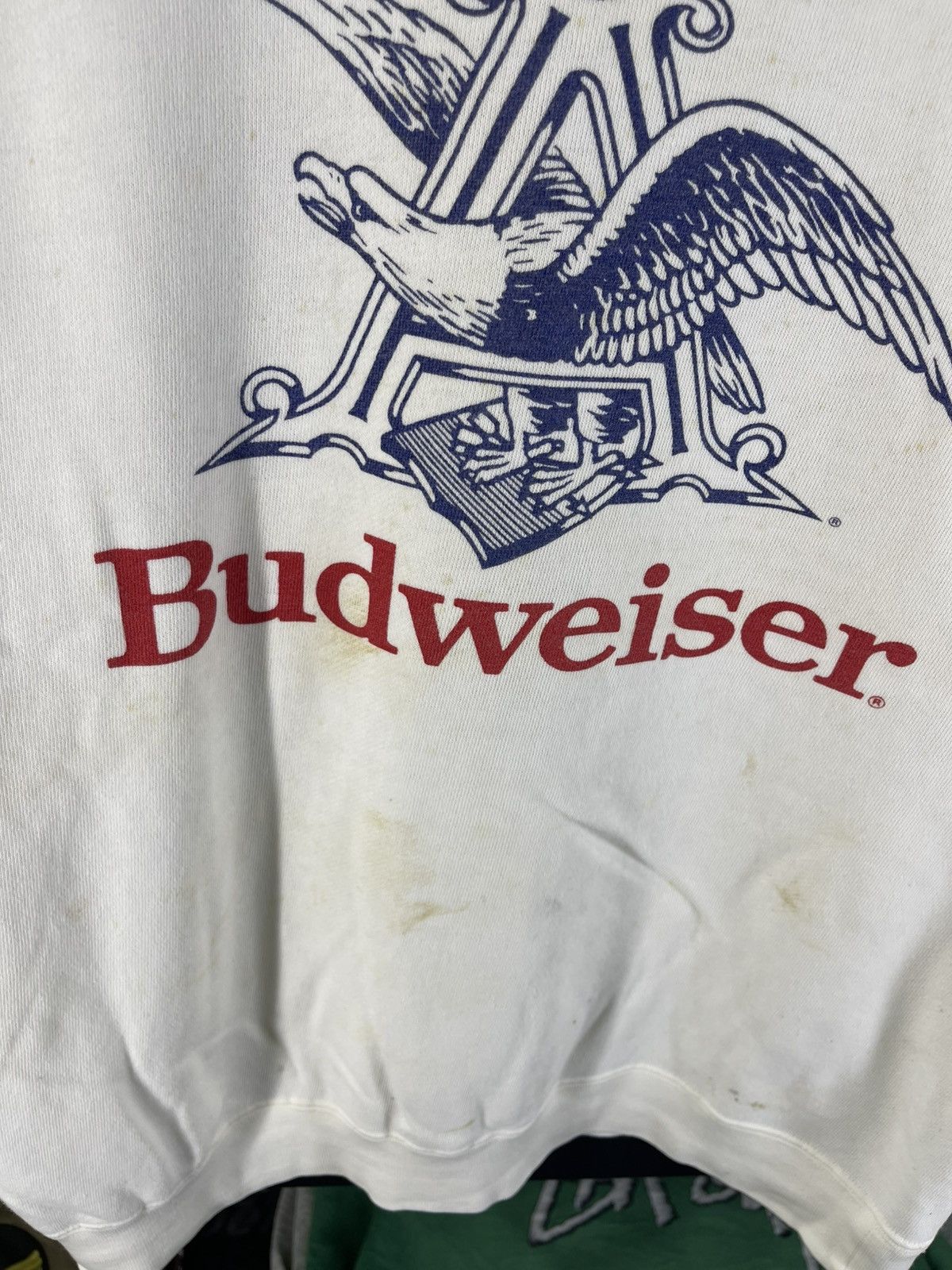 Budweiser Vintage 90's Budweiser King Of Beers Honey Buds Sweatshirt Size US M / EU 48-50 / 2 - 6 Thumbnail