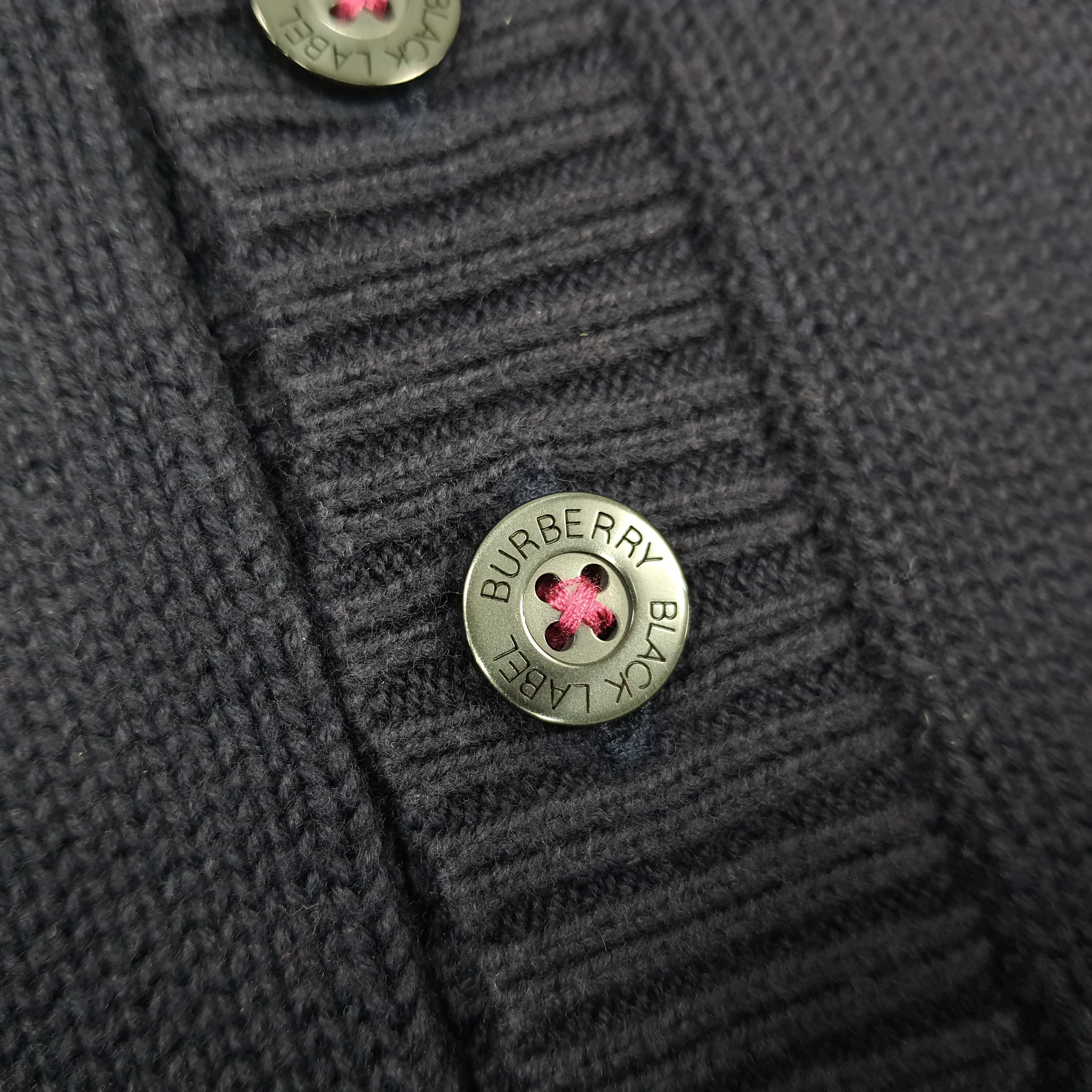 Burberry Vintage Burberry Black Label Knit Polo Sweater E1A18 Size US S / EU 44-46 / 1 - 4 Thumbnail