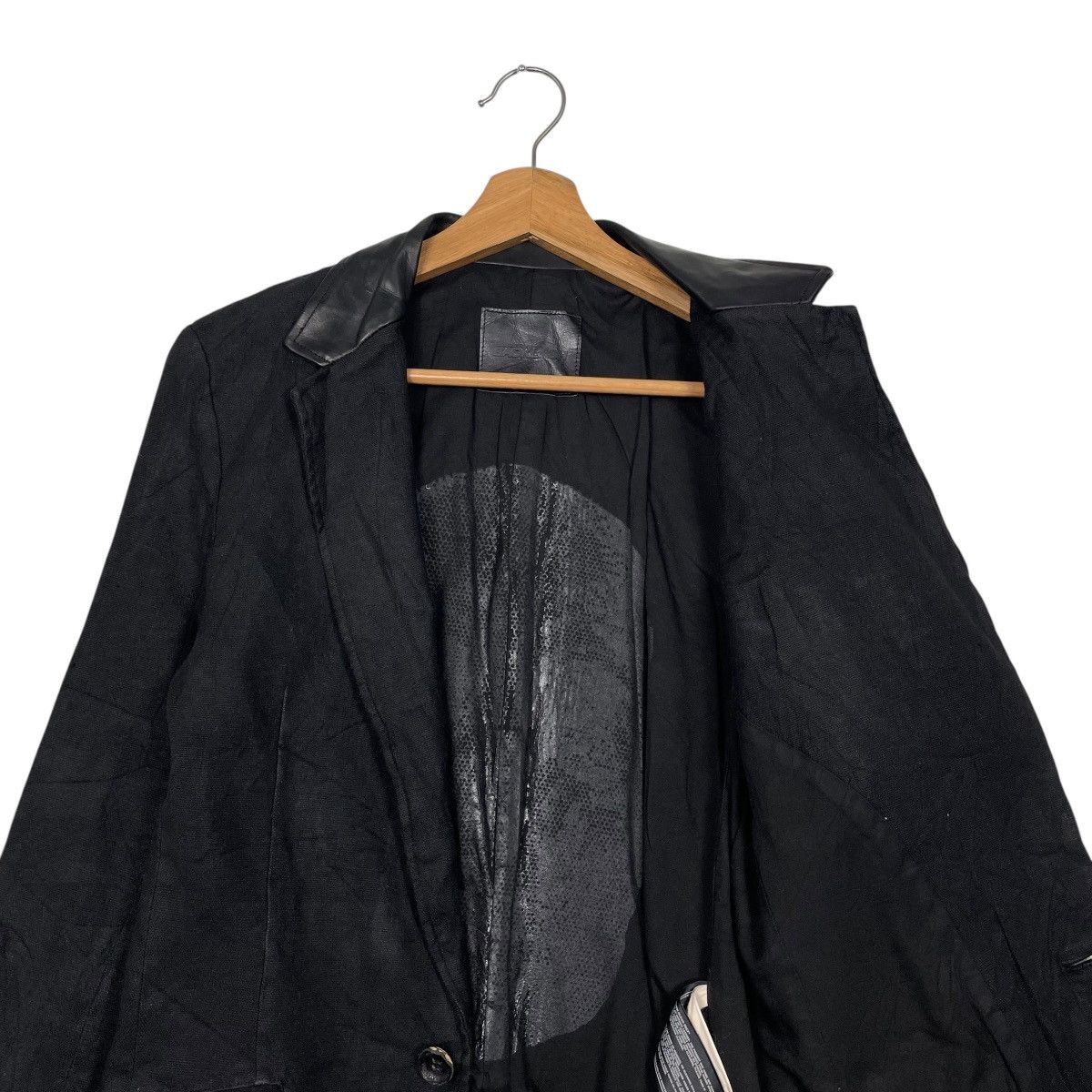 Isamu Katayama Backlash Isamu Katayama Backlash Linen Leather Jacket Size US S / EU 44-46 / 1 - 10 Thumbnail
