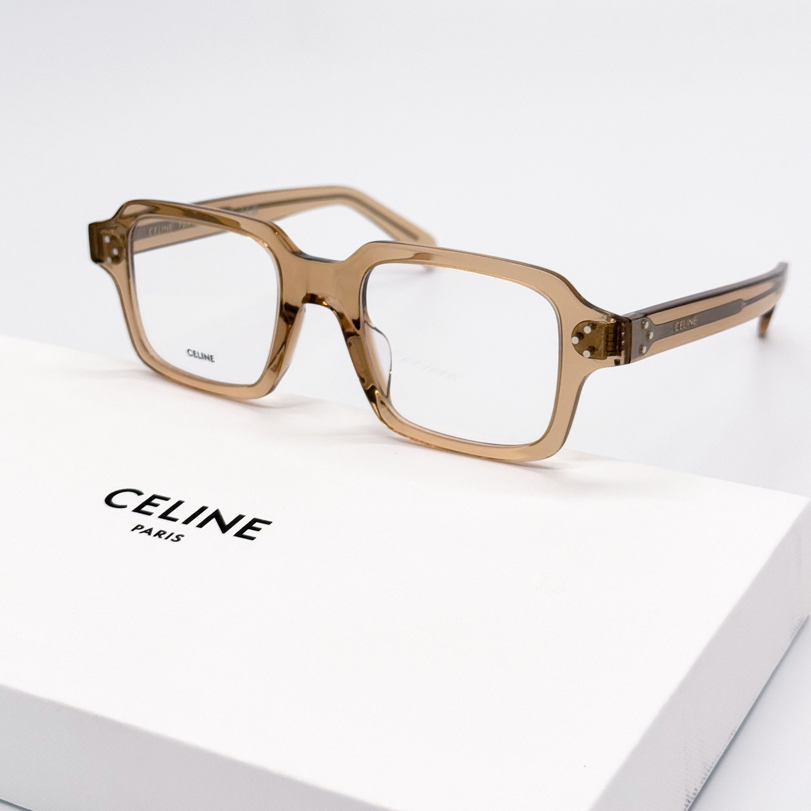 NEW CELINE CL50144U 045 SQUARE UNISEX CELINE EYEGLASSES