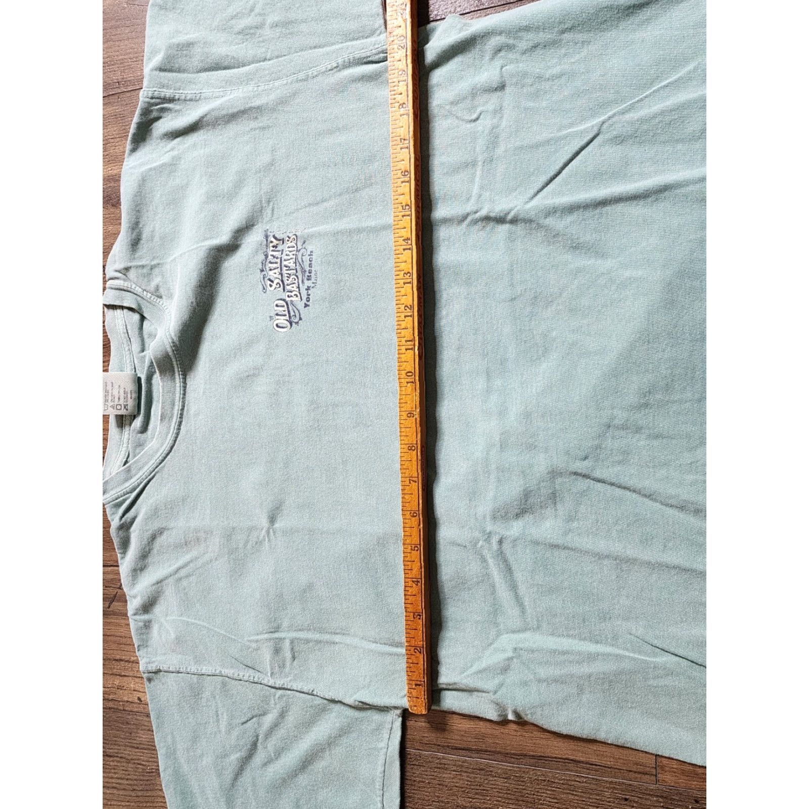 Comfort Colors Mens L Old Salty Bastards Tavern York Beach Maine Funny Destination T Shirt Size US L / EU 52-54 / 3 - 3 Thumbnail