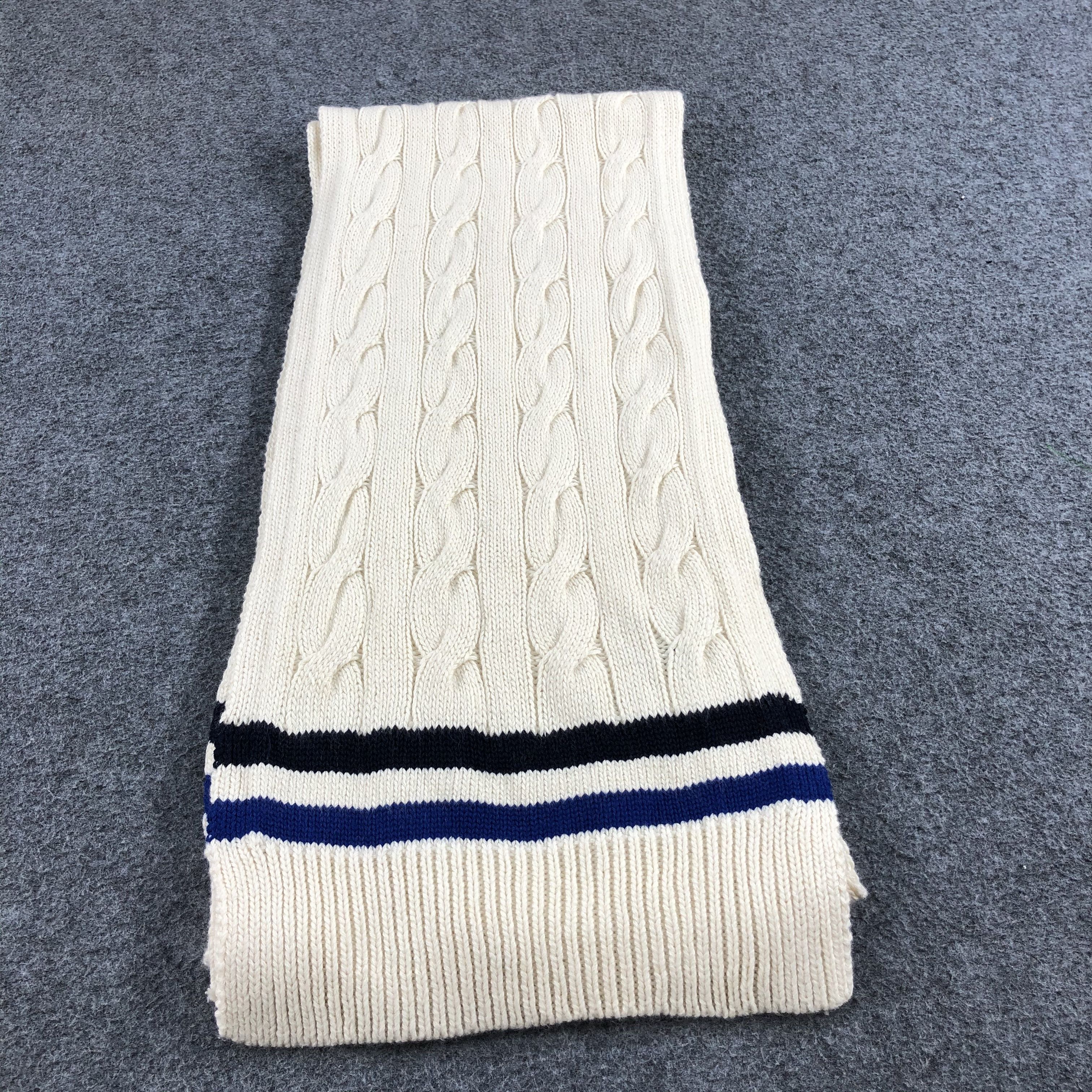 Rugby Ralph Lauren Ralph Lauren Rugby Cashmere/Cotton Scarf Muffler V714 Size ONE SIZE - 2 Thumbnail
