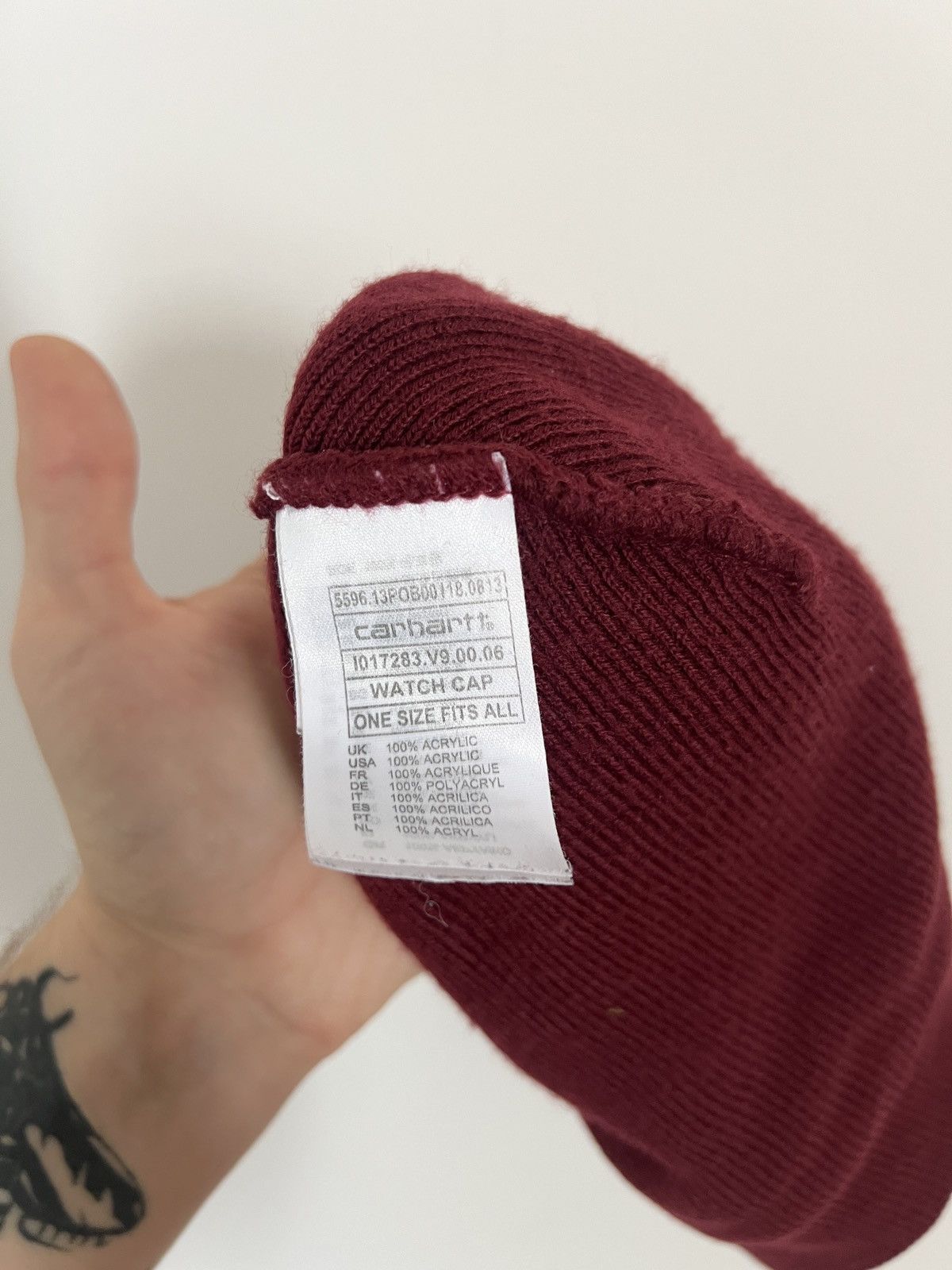 Carhartt Carhartt hat beanie vintage Size ONE SIZE - 5 Thumbnail