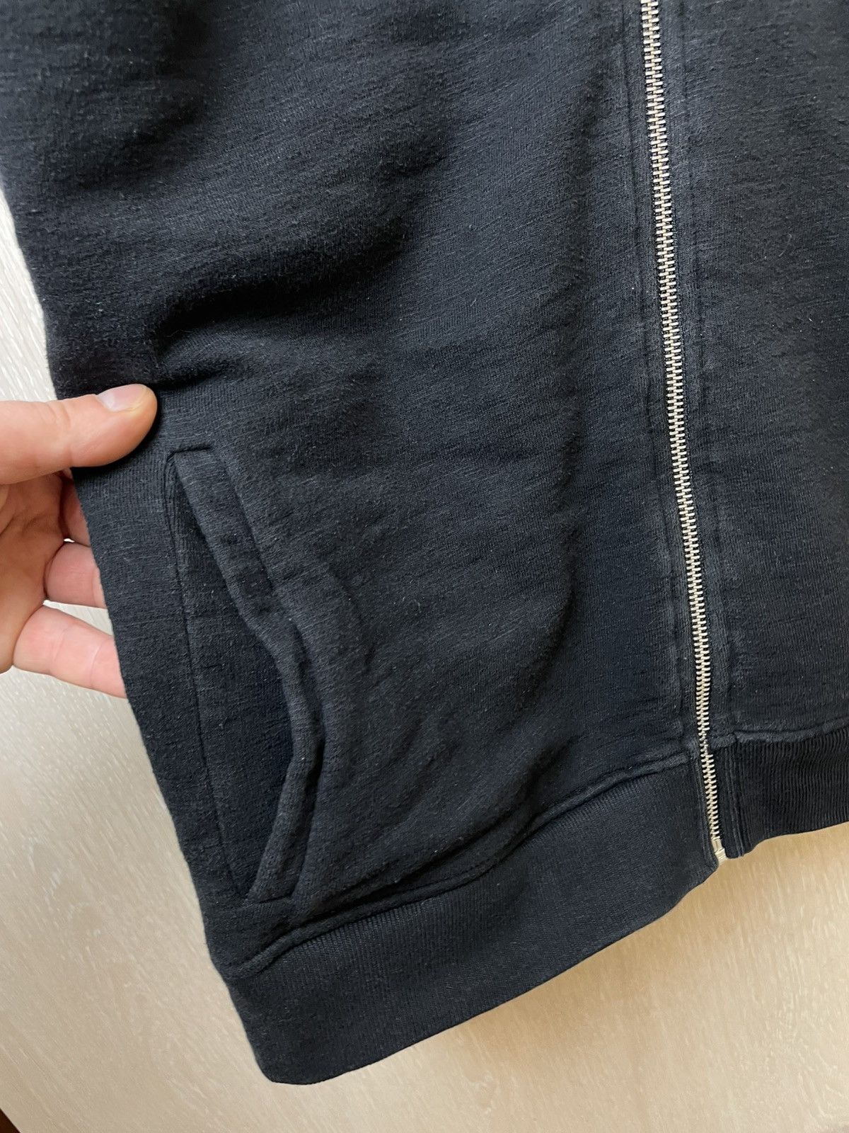 Allsaints AllSaints Black Zip Hoodie Medium Size US M / EU 48-50 / 2 - 6 Thumbnail