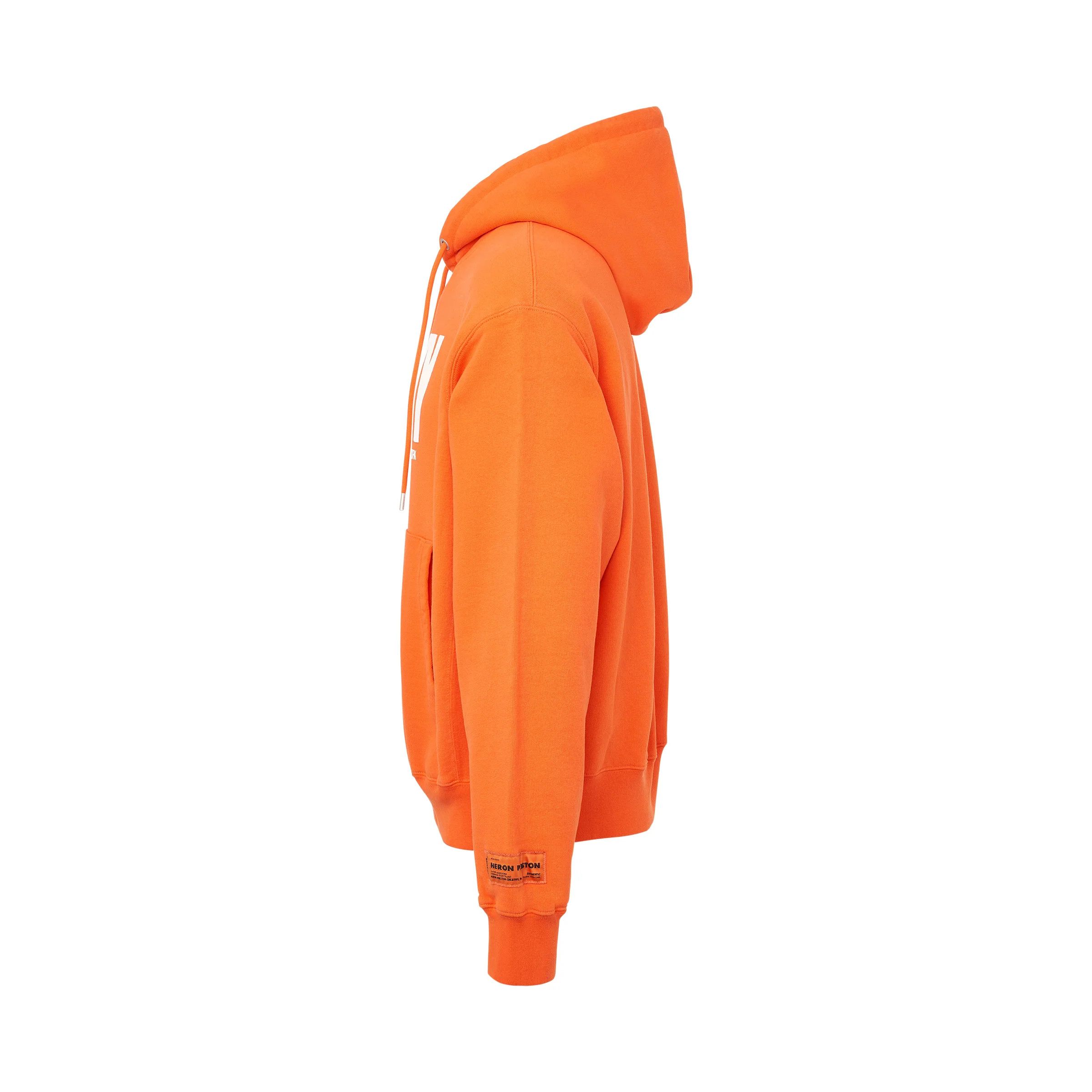 Heron Preston o1mris0824 Hoodie in Orange Size US L / EU 52-54 / 3 - 3 Thumbnail
