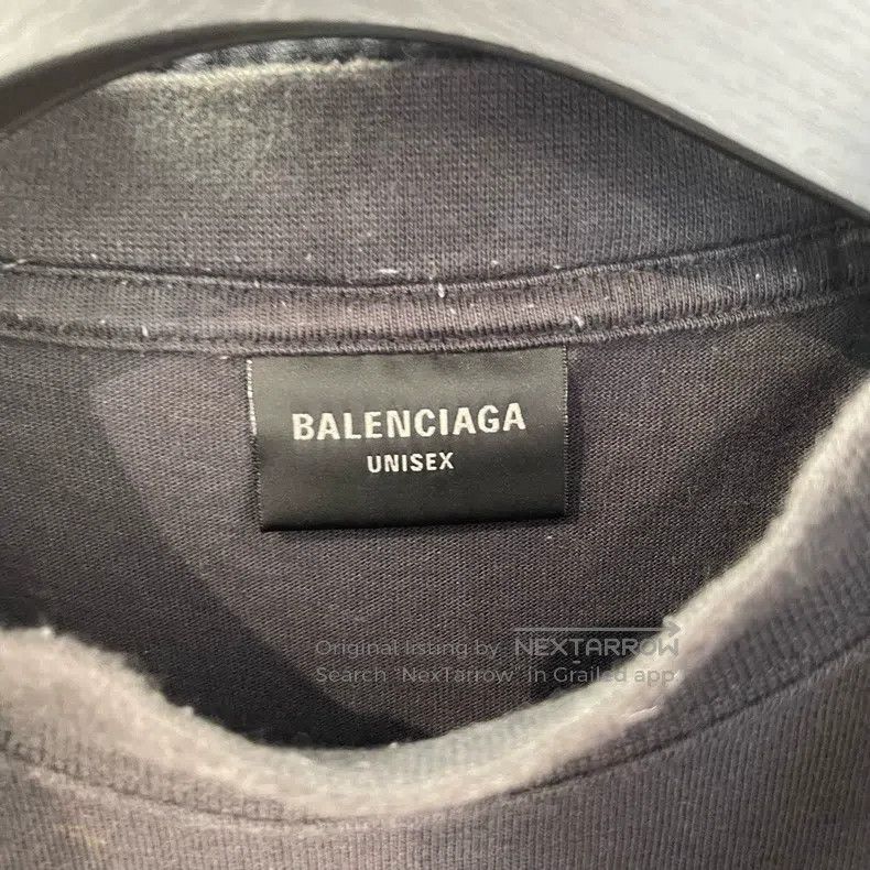 Balenciaga Balenciaga Layered Fake Two-Piece Hole Long Sleeve Shirt Size US S / EU 44-46 / 1 - 3 Thumbnail