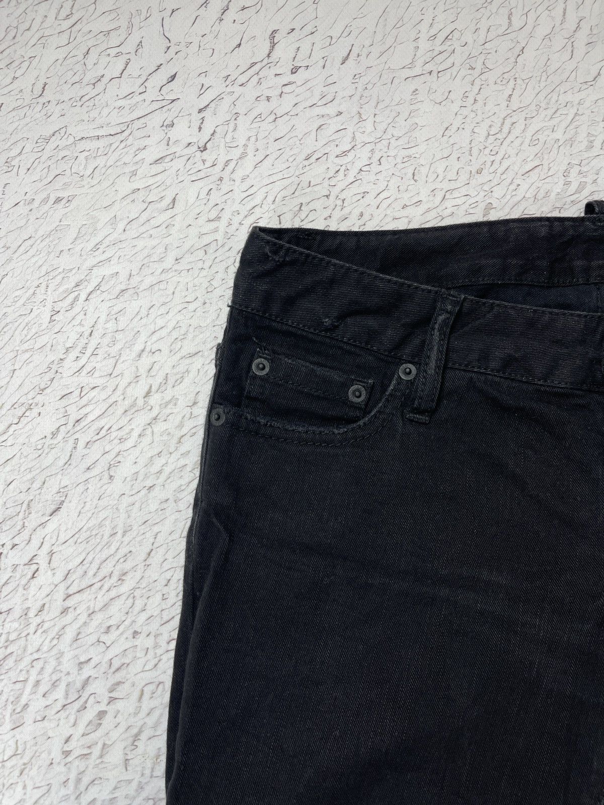 Dsquared2 Dsquared d2 black basic denim jeans pants leg zippers Size 28" / US 6 / IT 42 - 15 Thumbnail