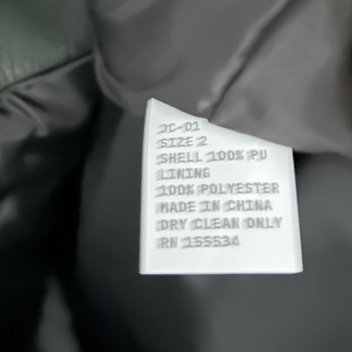 Yeezy Yeezy faux leather jacket JC-01 Size US M / EU 48-50 / 2 - 5 Thumbnail