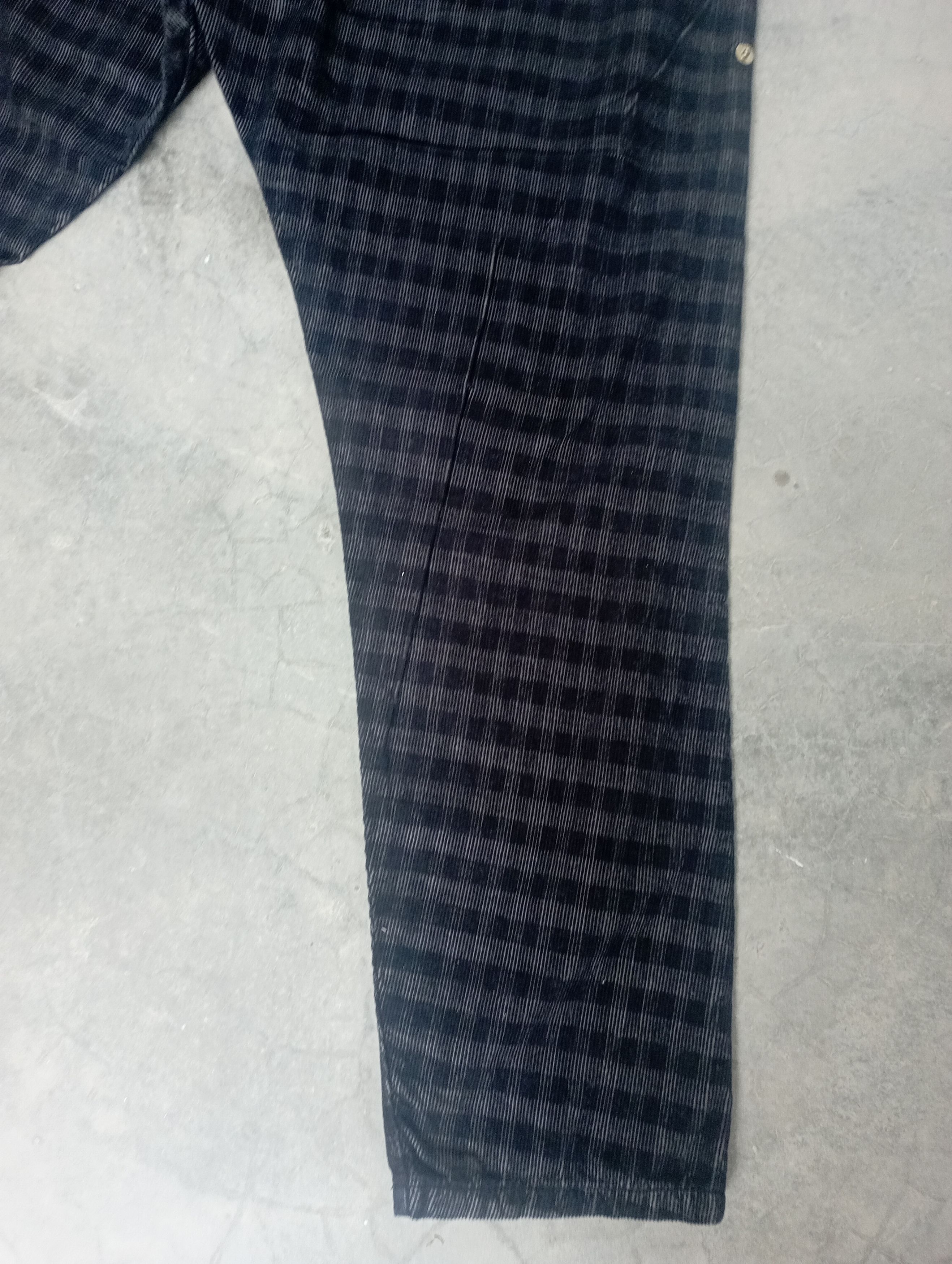 Issey Miyake Baggy Pant Mercibeaucoup Issey Miyake Corduroy Tartan Pant Size US 29 - 6 Thumbnail
