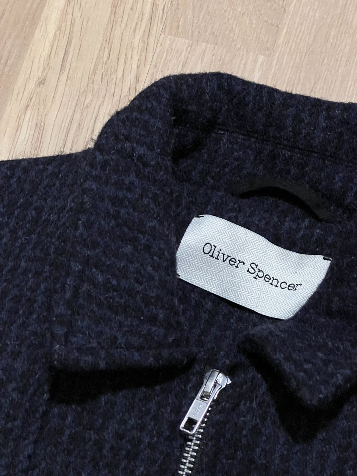 Japanese Brand × Oliver Spencer Oliver Spencer wool varsity jacket old money style 90 luxury Size US M / EU 48-50 / 2 - 5 Thumbnail