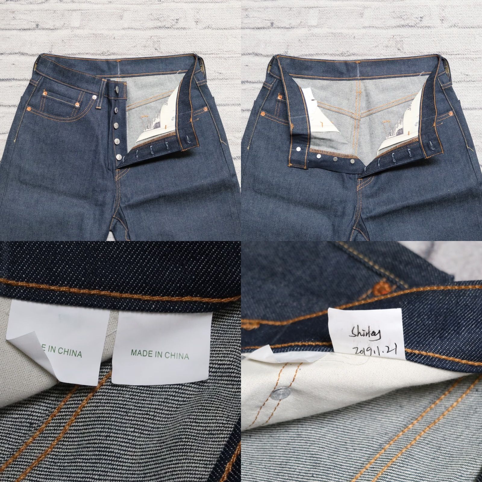 Levi's VINTAGE Levi's 501 Big E Shrink to Fit Jeans Shirt? Size US 30 / EU 46 - 8 Thumbnail