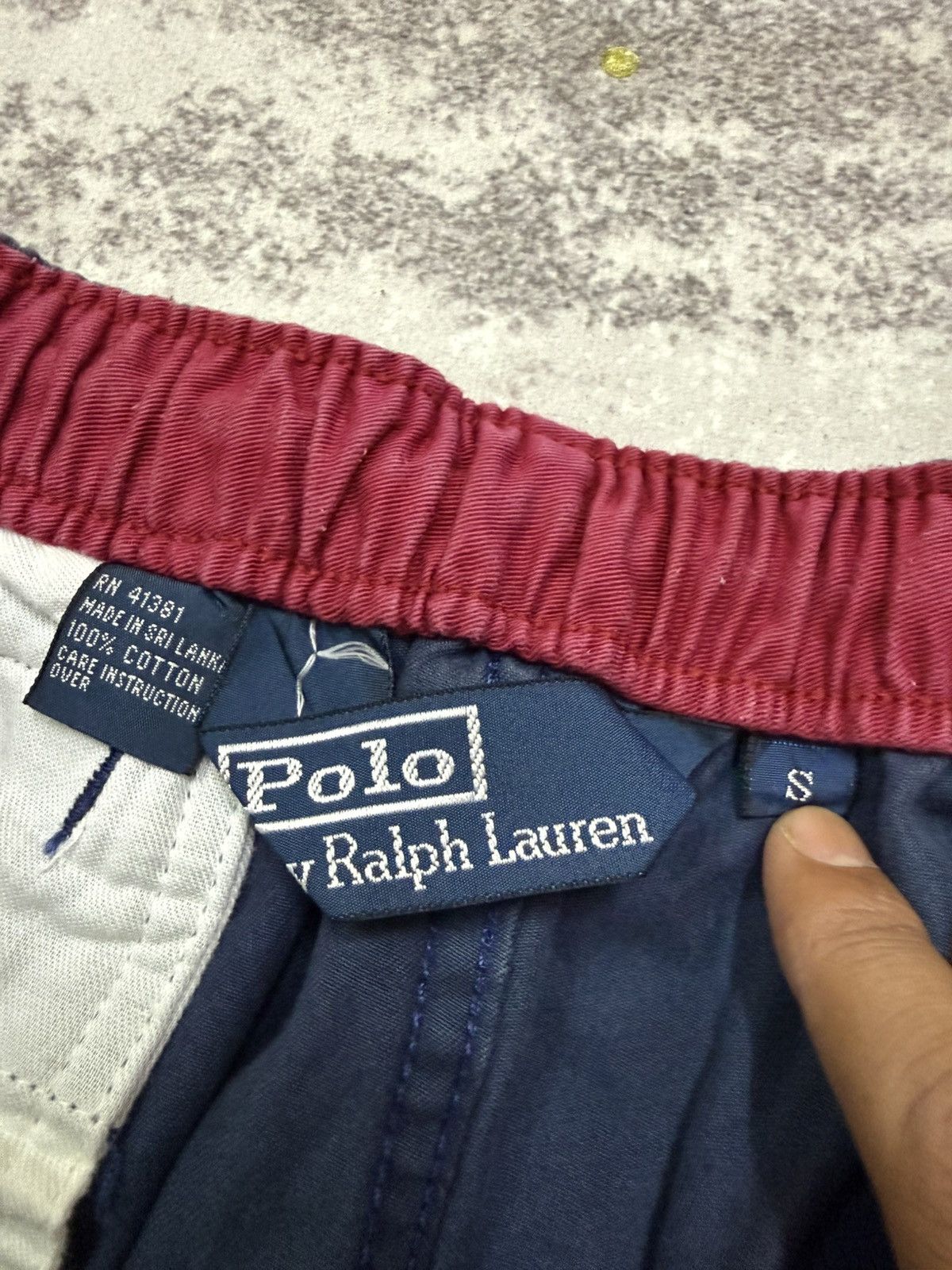 Polo Ralph Lauren Vintage Polo Ralph Lauren Small Pony Short Pants Size US 26 / EU 42 - 10 Thumbnail