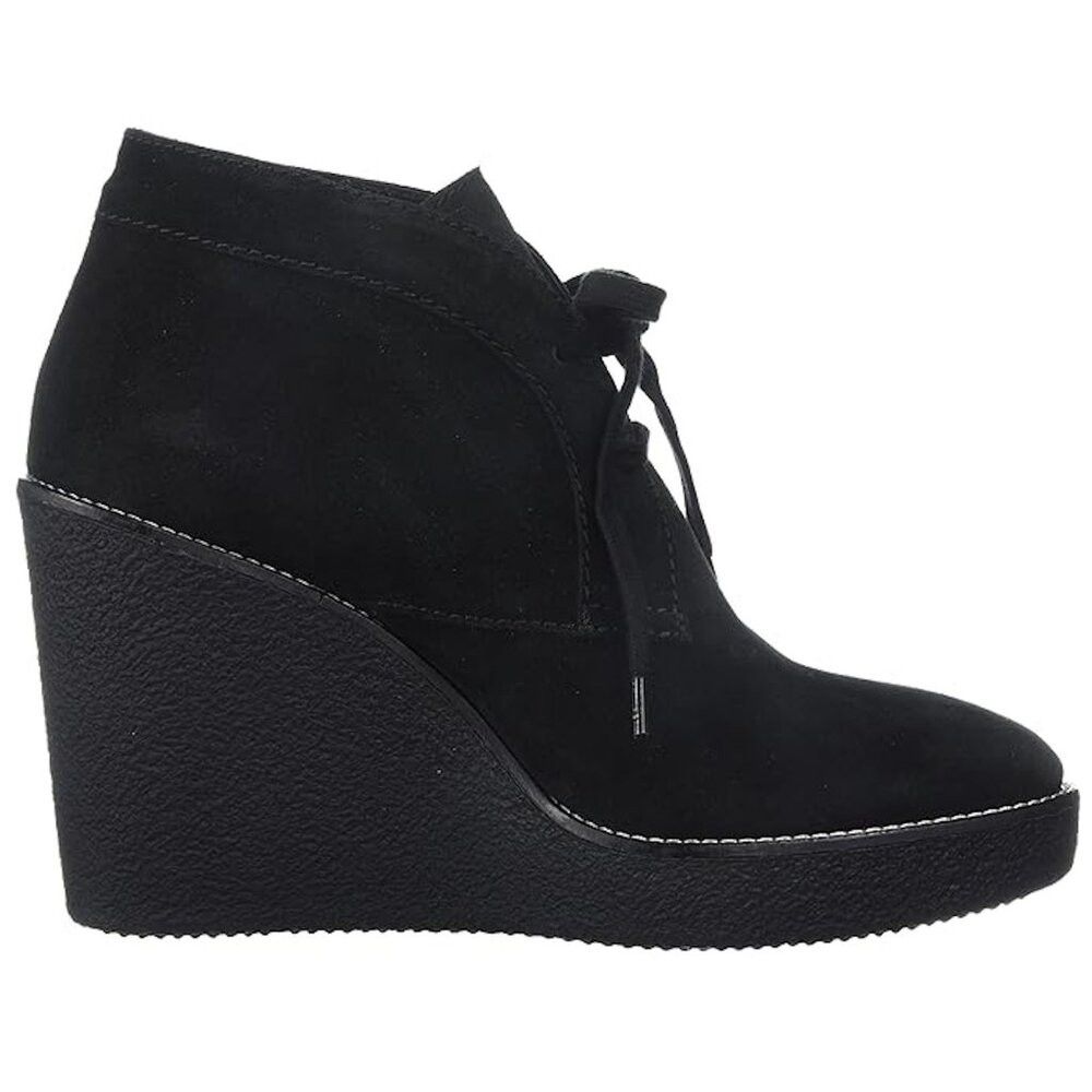 Aquatalia NWT New Aquatalia Vicki Suede Ankle Black Boots Made In Ita Size US 8 / IT 38 - 3 Thumbnail