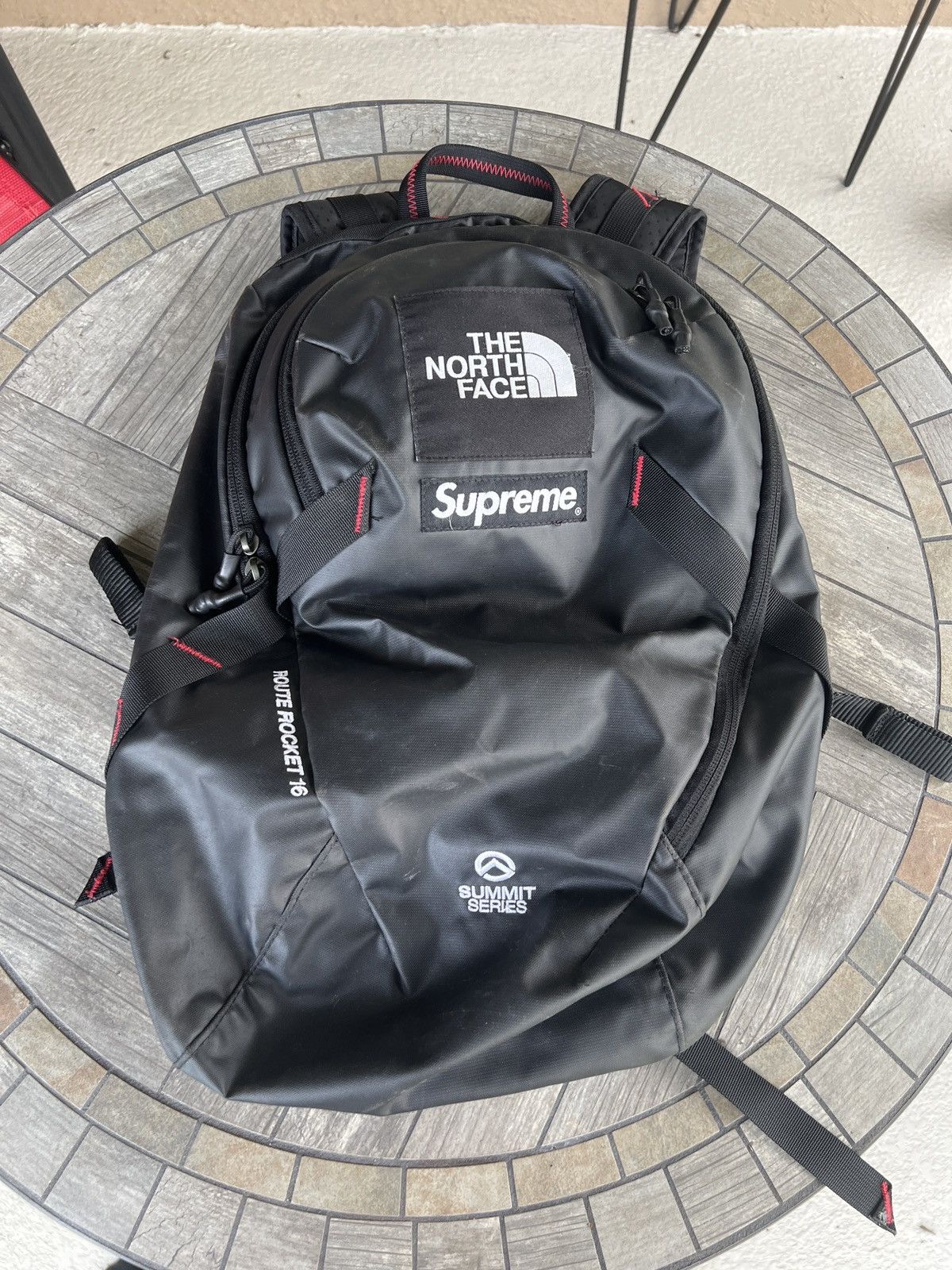 Supreme × The North Face Supreme North Face Route Rocket Backpack 